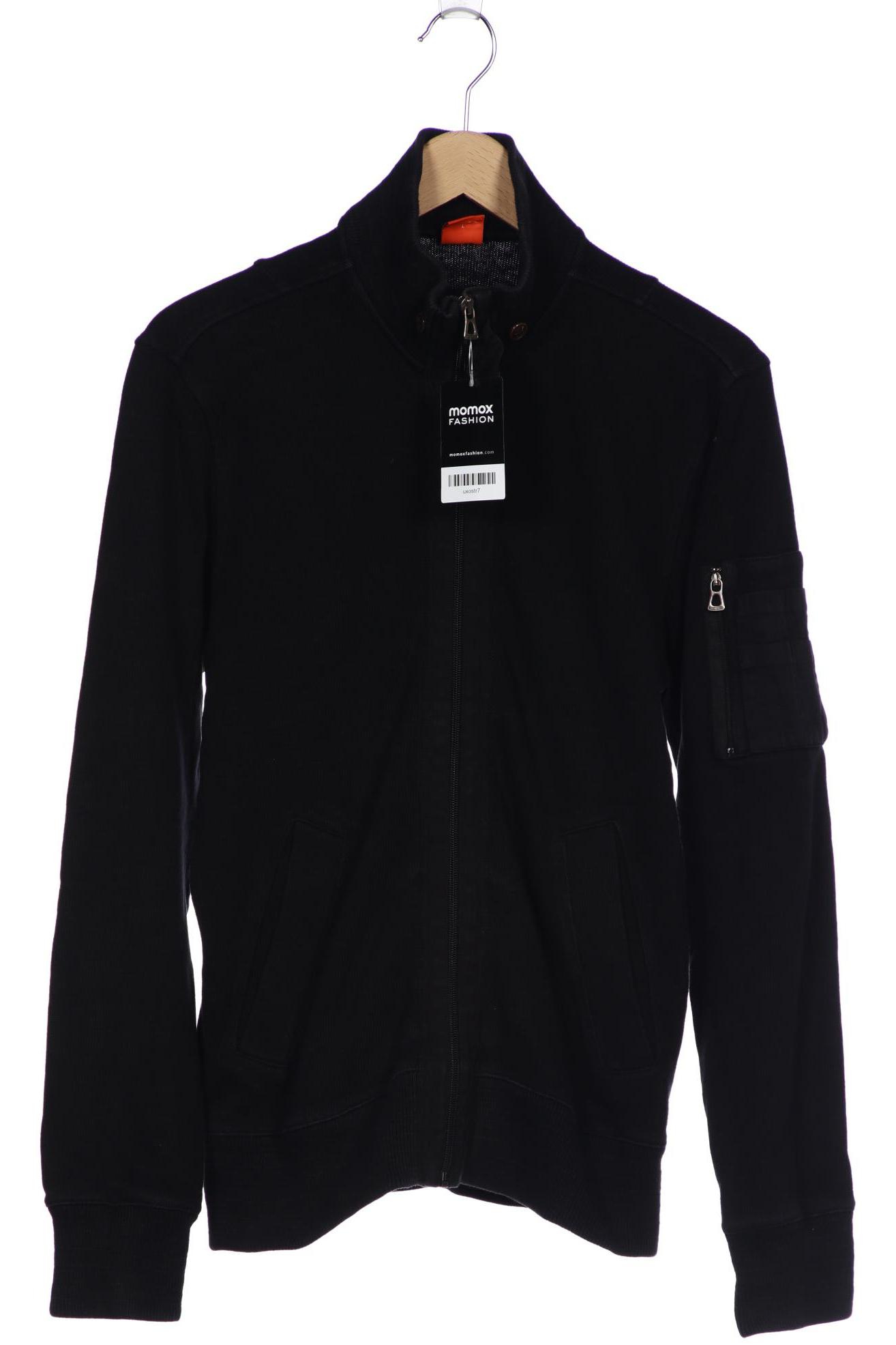 

Boss Orange Herren Strickjacke, schwarz