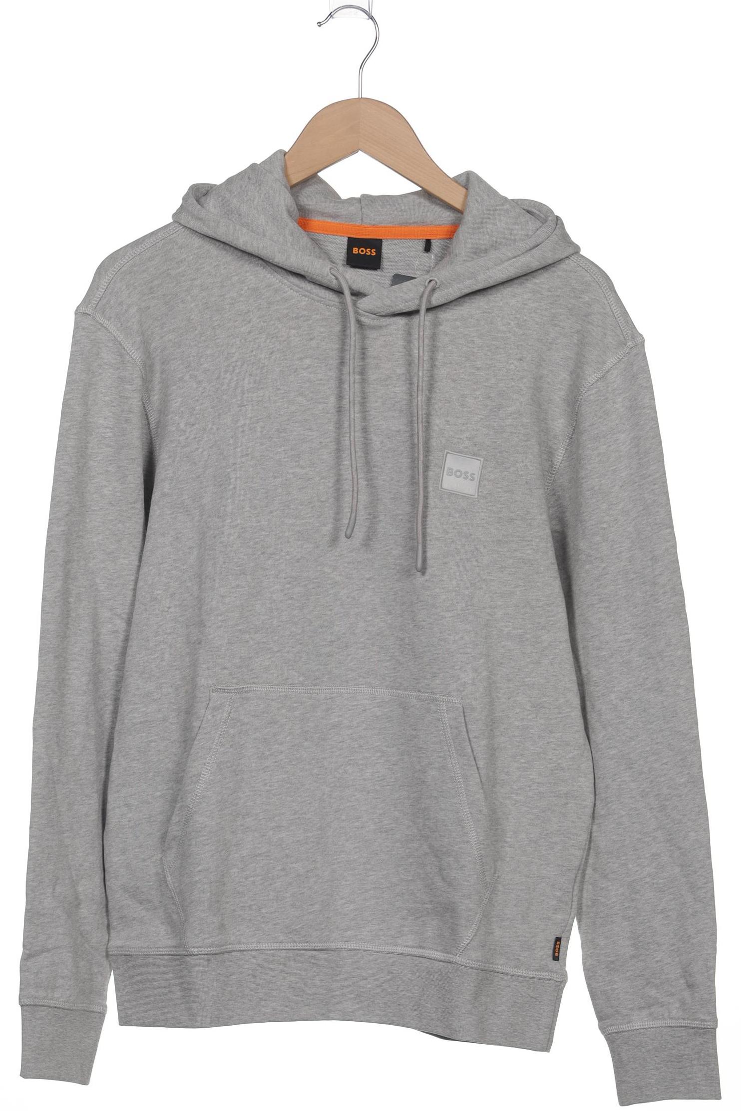 

Boss Orange Herren Kapuzenpullover, grau, Gr. 48