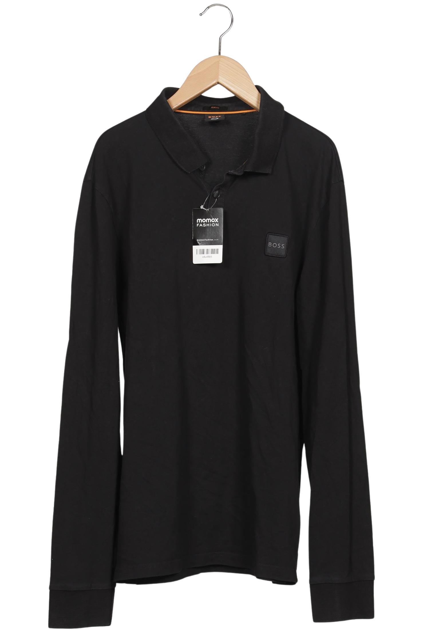 

Boss Orange Herren Poloshirt, schwarz, Gr. 54