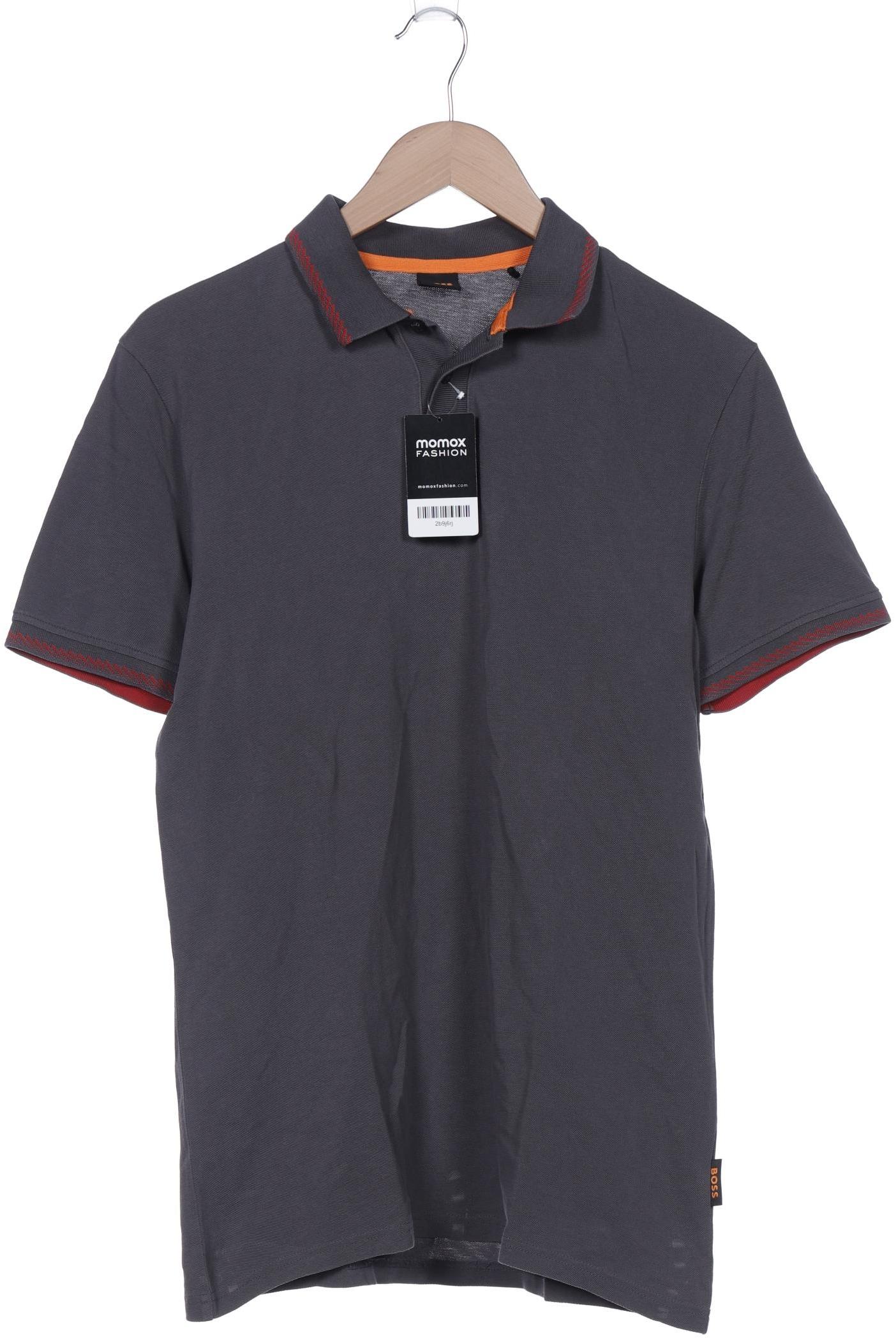

Boss Orange Herren Poloshirt, grau, Gr. 48