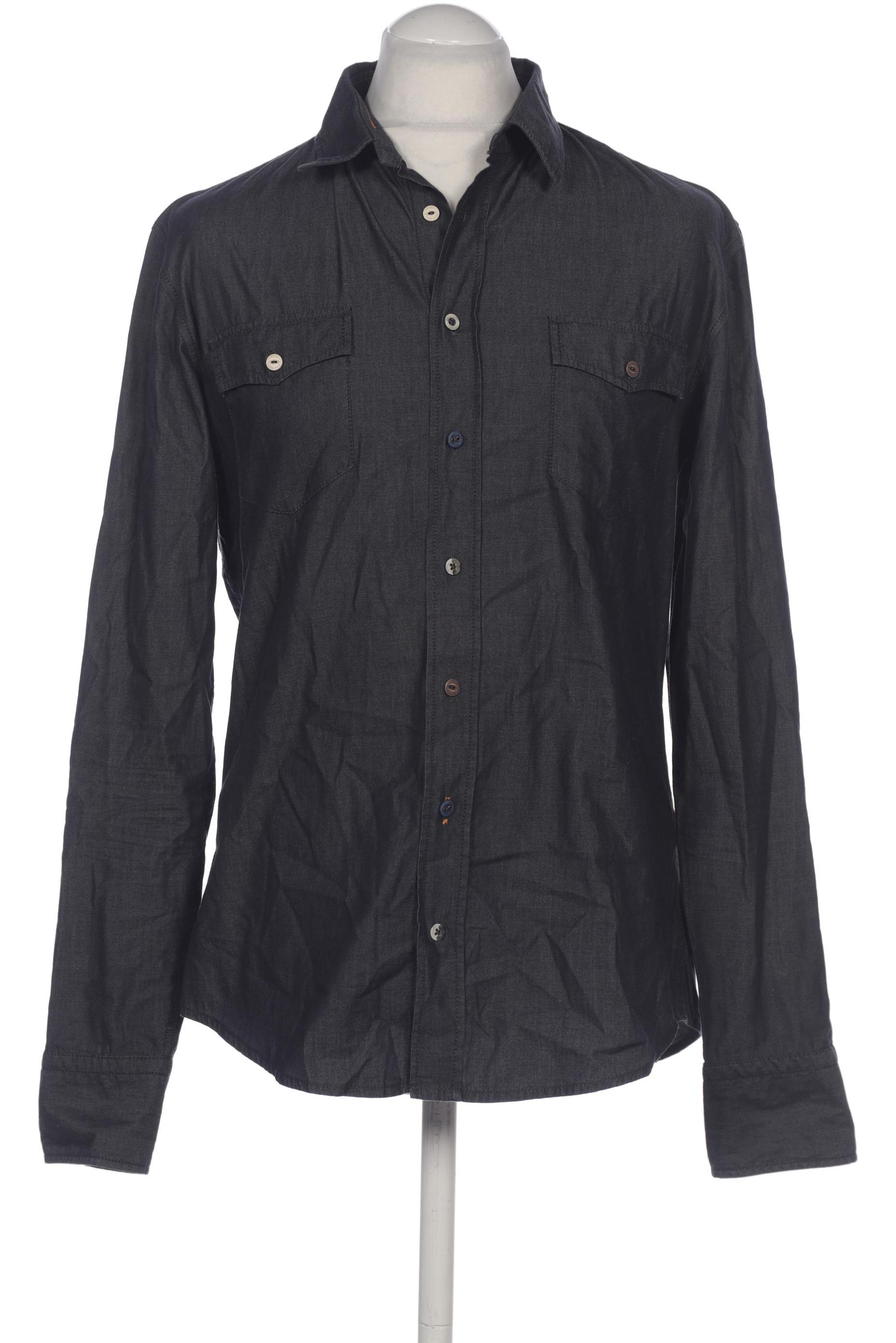

Boss Orange Herren Hemd, grau, Gr. 52