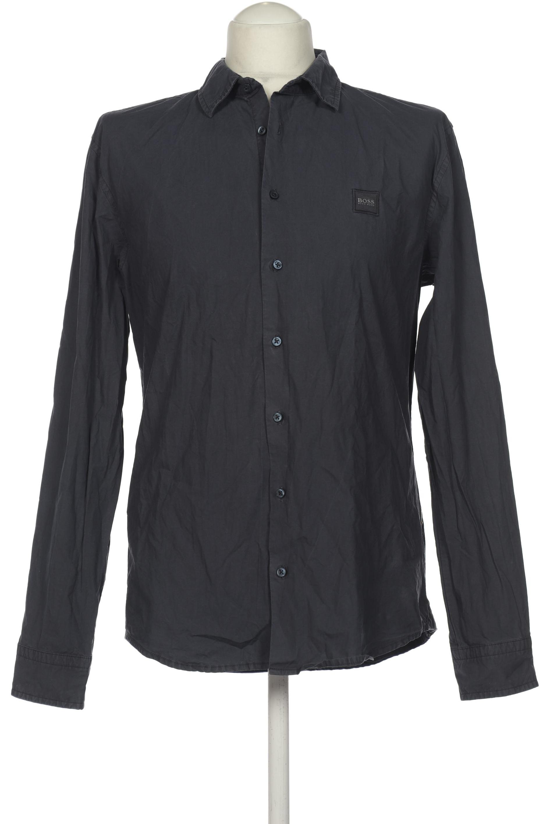 

Boss Orange Herren Hemd, marineblau