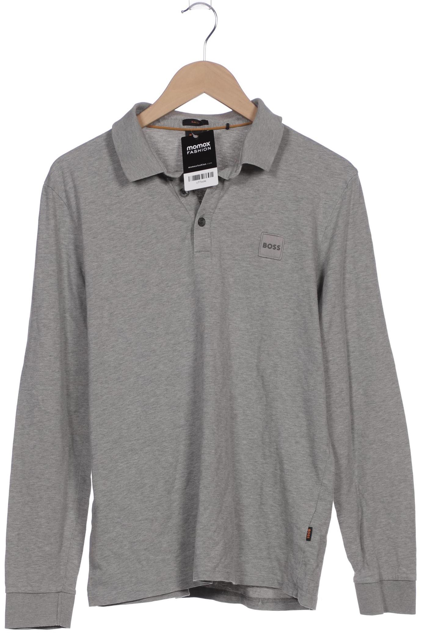

Boss Orange Herren Poloshirt, grau, Gr. 54