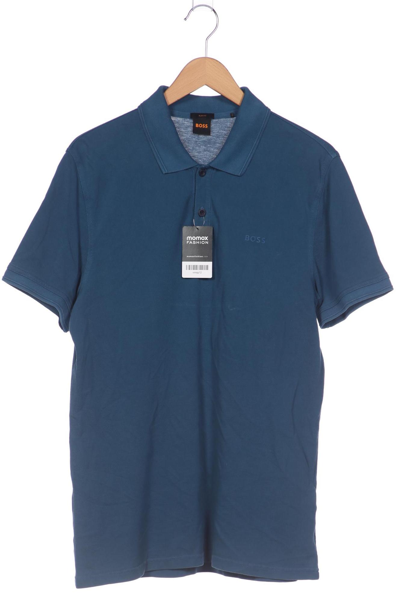 

Boss Orange Herren Poloshirt, blau, Gr. 52