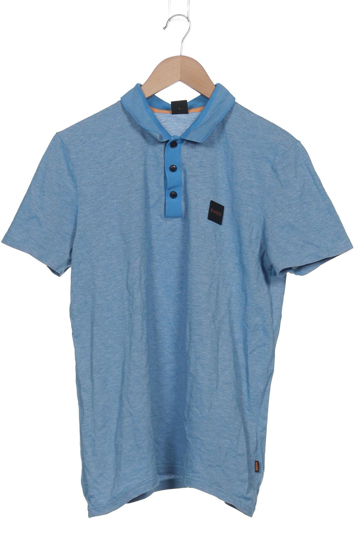 

Boss Orange Herren Poloshirt, blau, Gr. 52