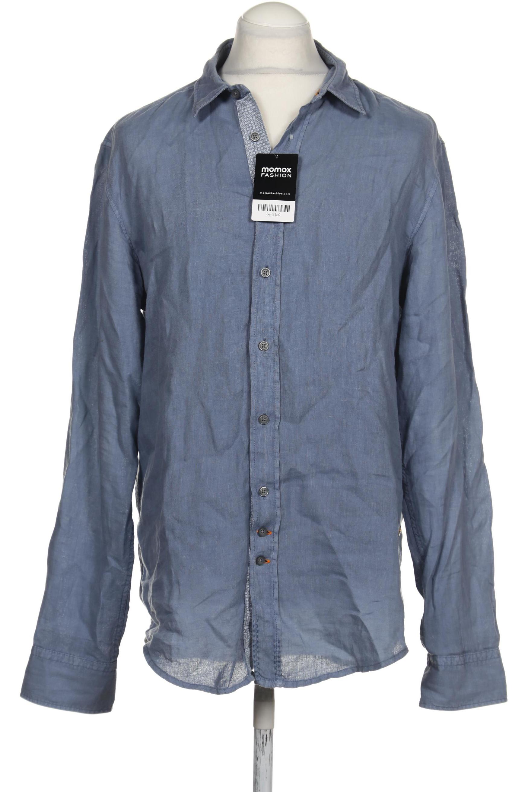 

Boss Orange Herren Hemd, blau, Gr. 52