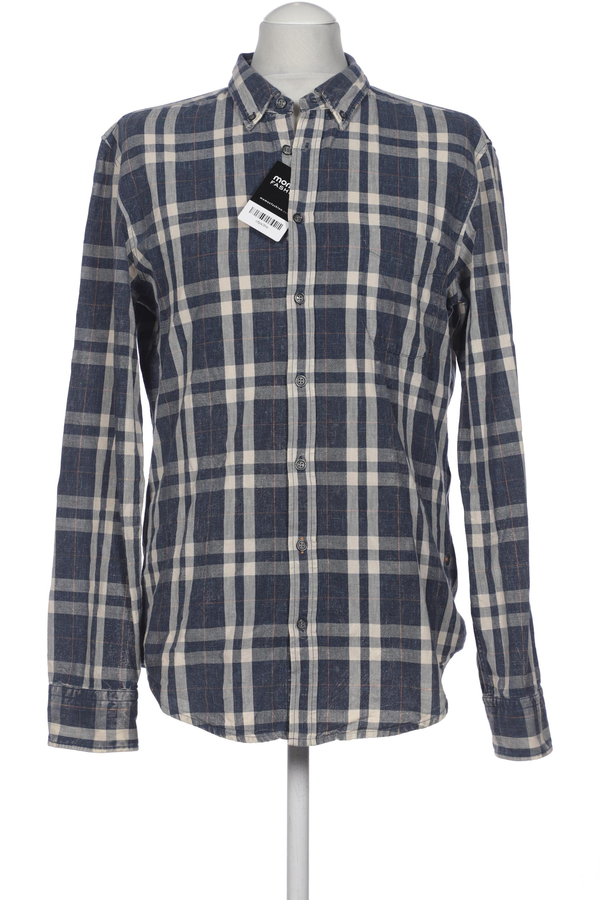 

Boss Orange Herren Hemd, blau