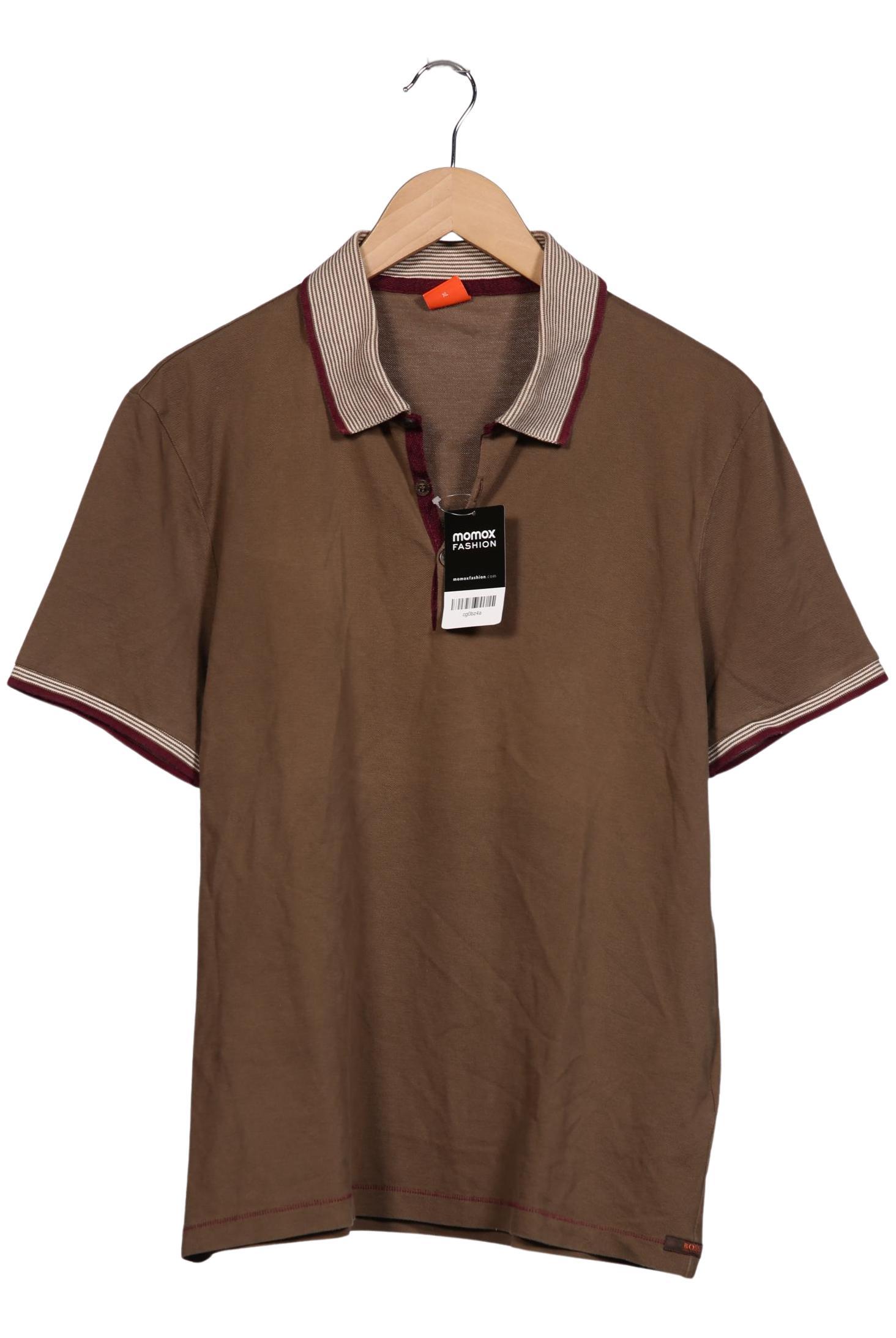 

Boss Orange Herren Poloshirt, braun, Gr. 54