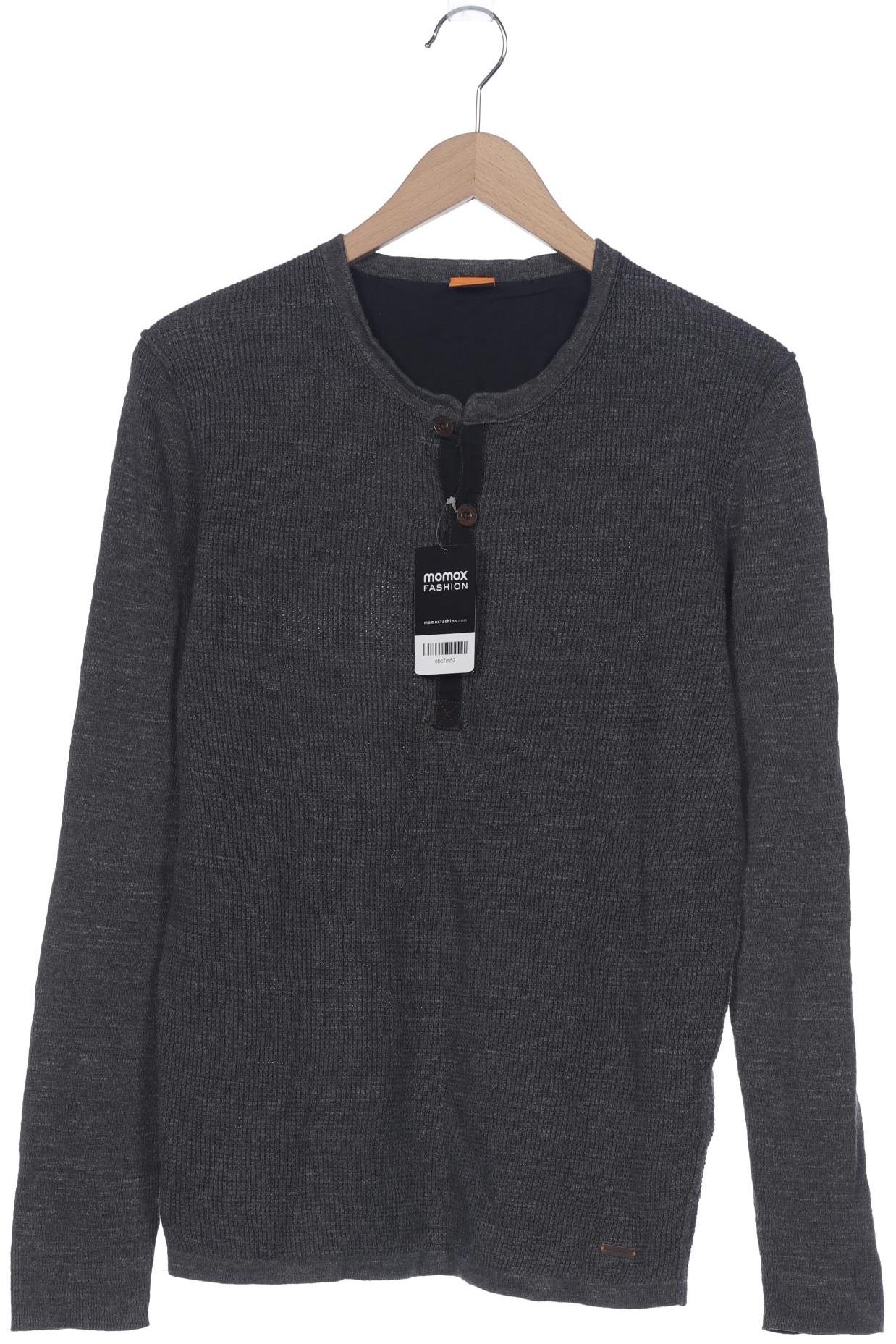 

Boss Orange Herren Pullover, grau, Gr. 52
