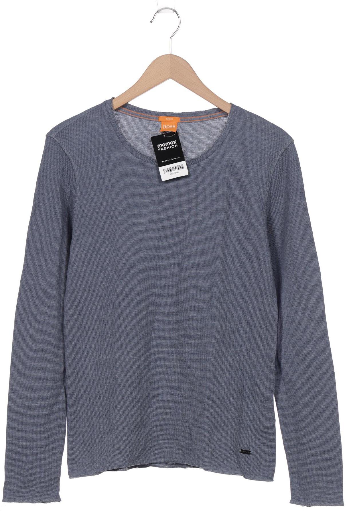 

Boss Orange Herren Pullover, blau, Gr. 48