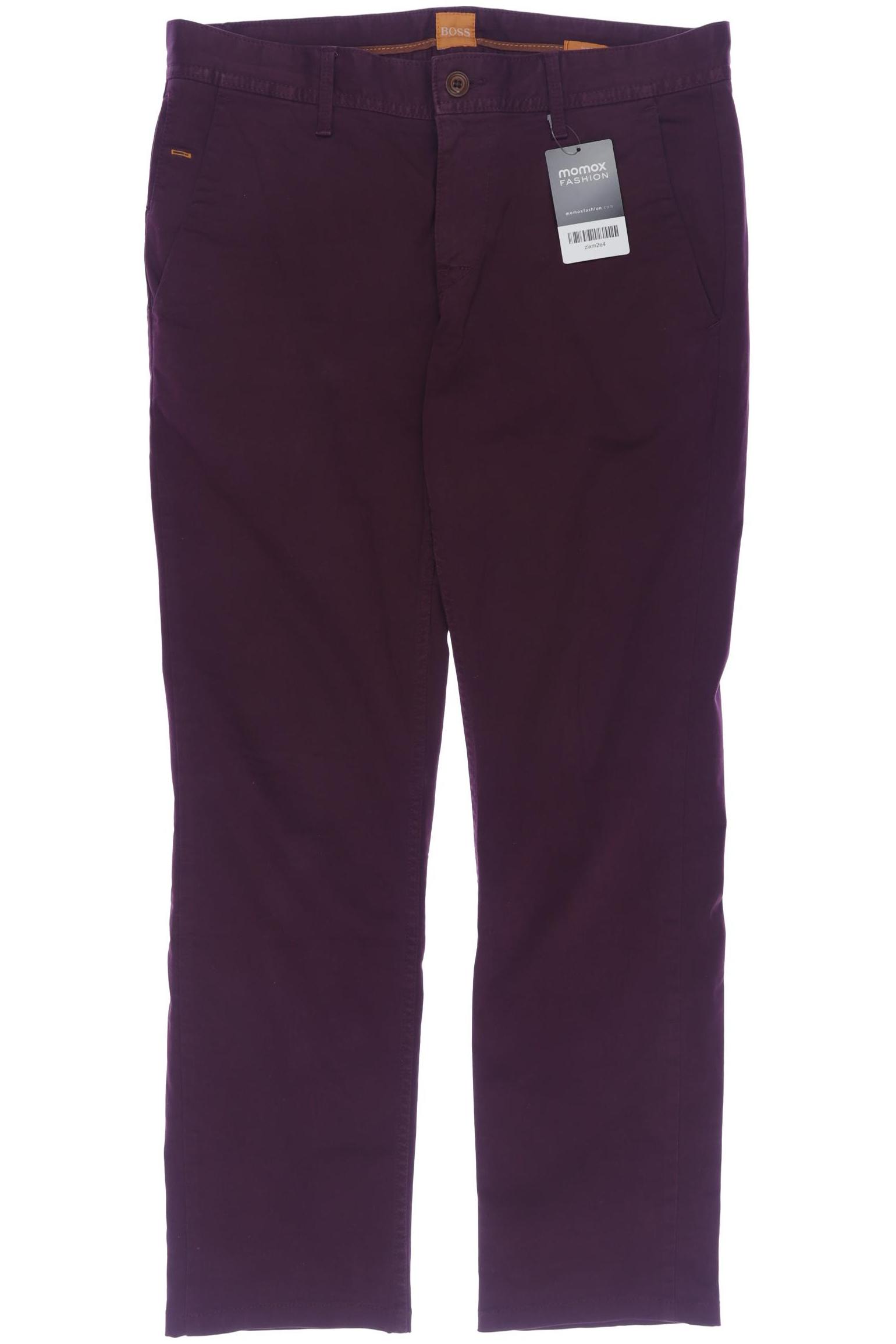 

Boss Orange Herren Stoffhose, bordeaux, Gr. 32