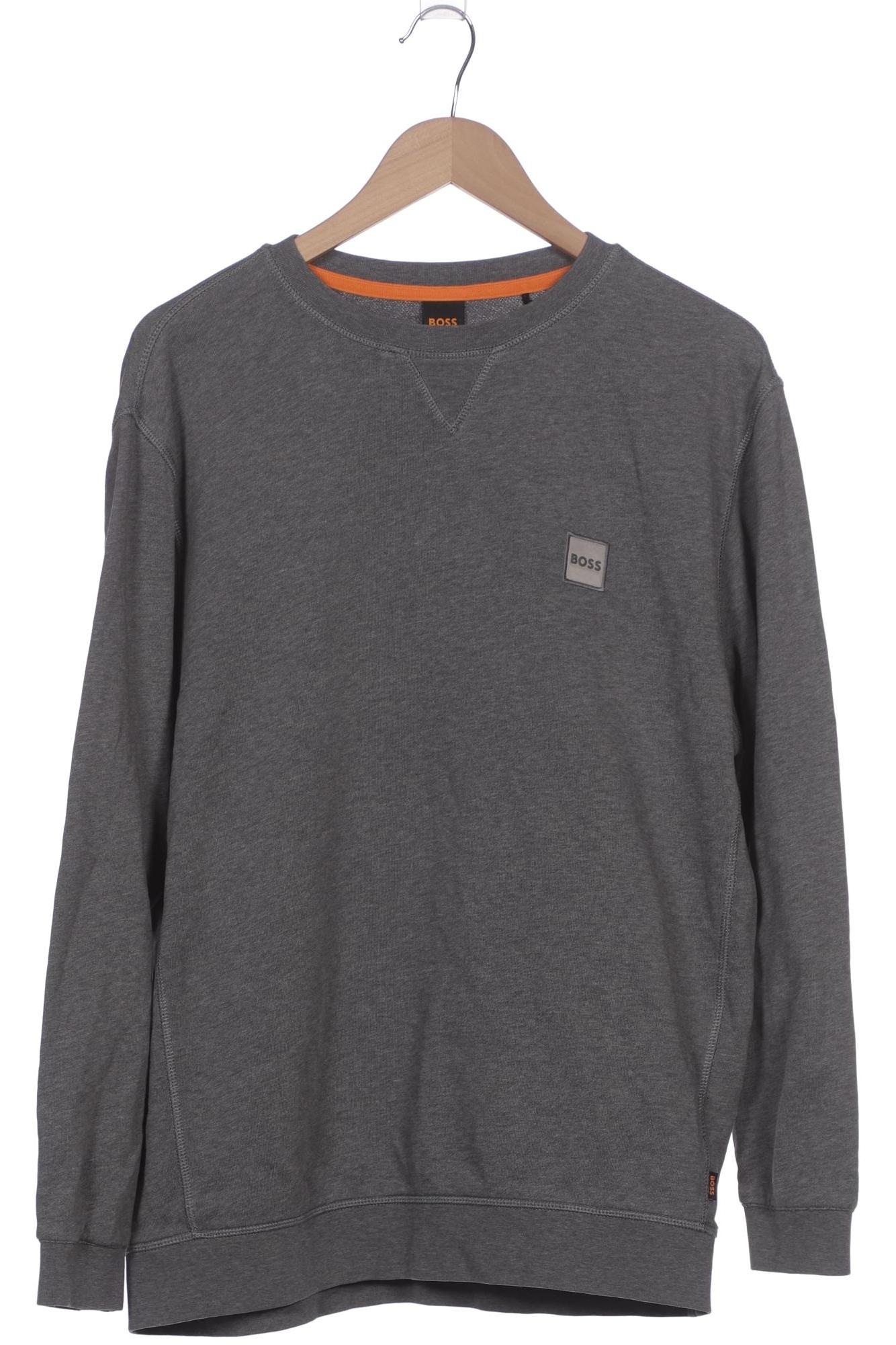 

Boss Orange Herren Sweatshirt, grau, Gr. 52