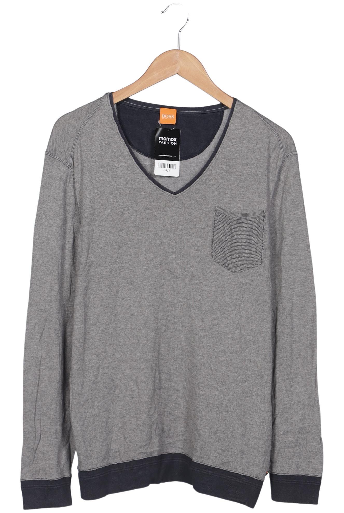 

Boss Orange Herren Pullover, grau, Gr. 54