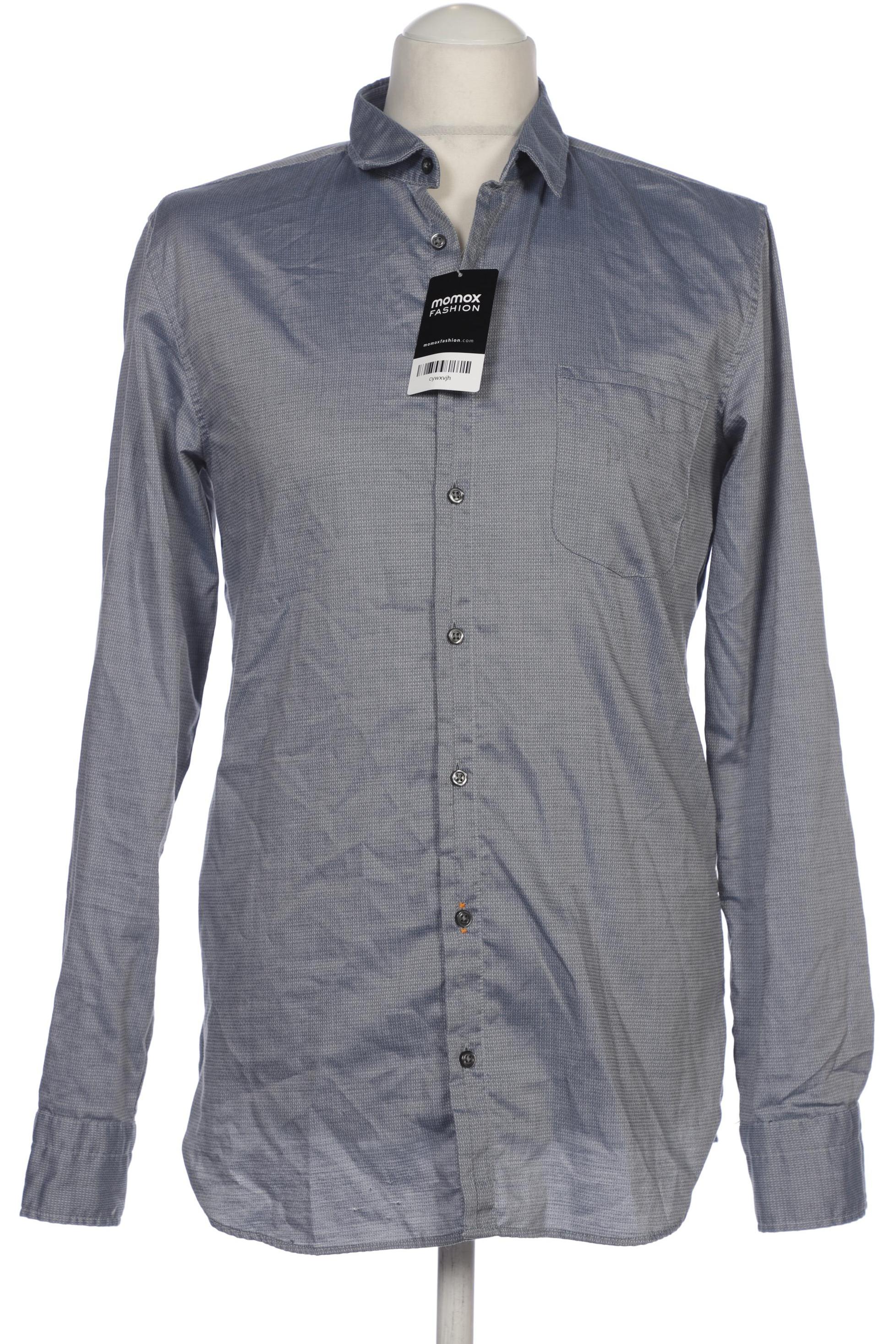 

Boss Orange Herren Hemd, blau