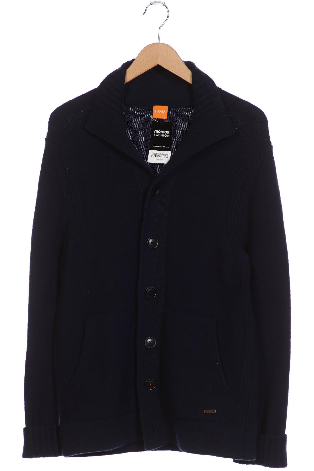 

Boss Orange Herren Strickjacke, marineblau, Gr. 48