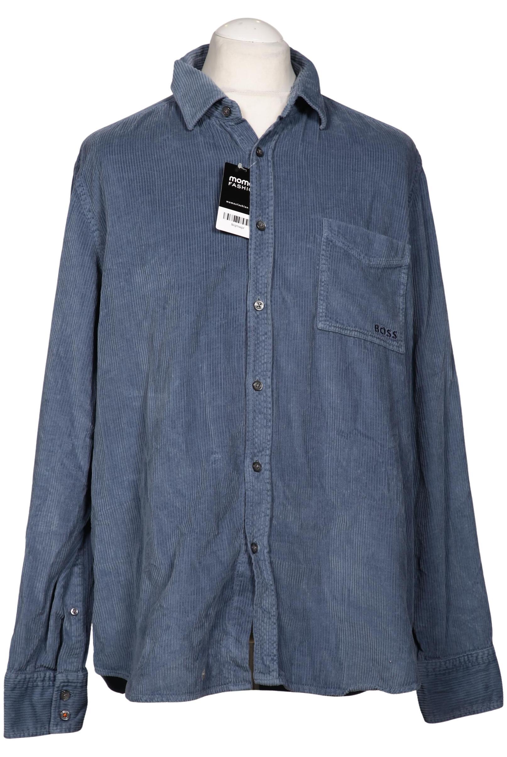 

Boss Orange Herren Hemd, blau, Gr. 54