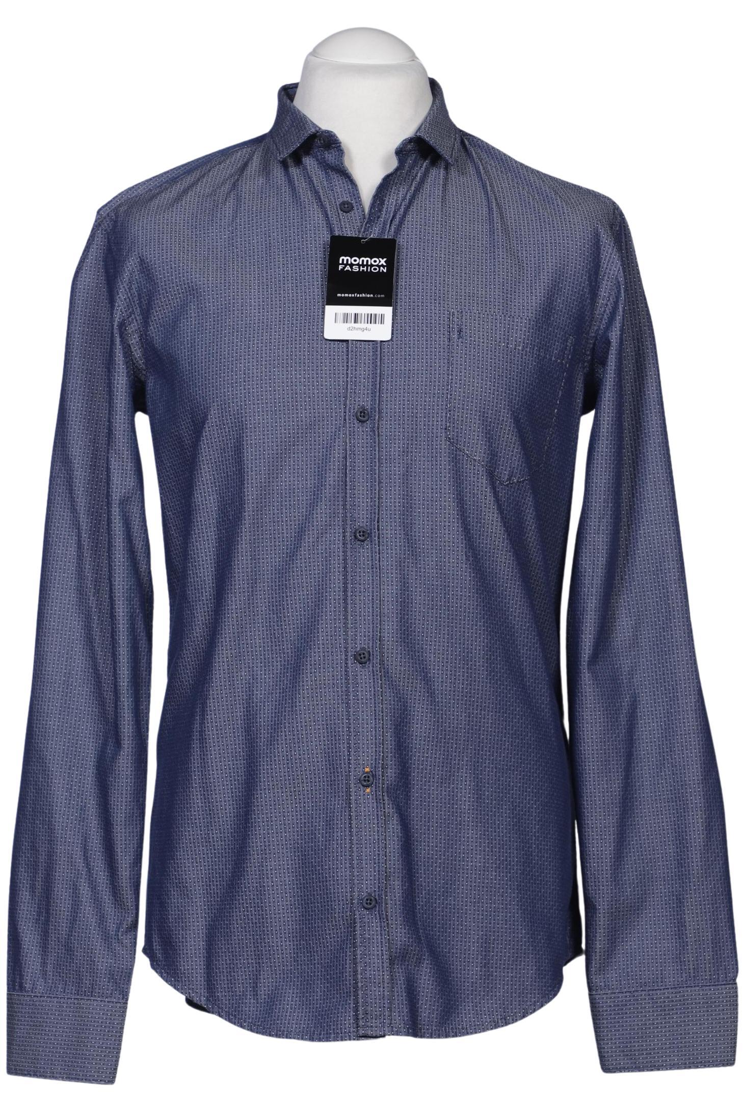 

Boss Orange Herren Hemd, blau, Gr. 48