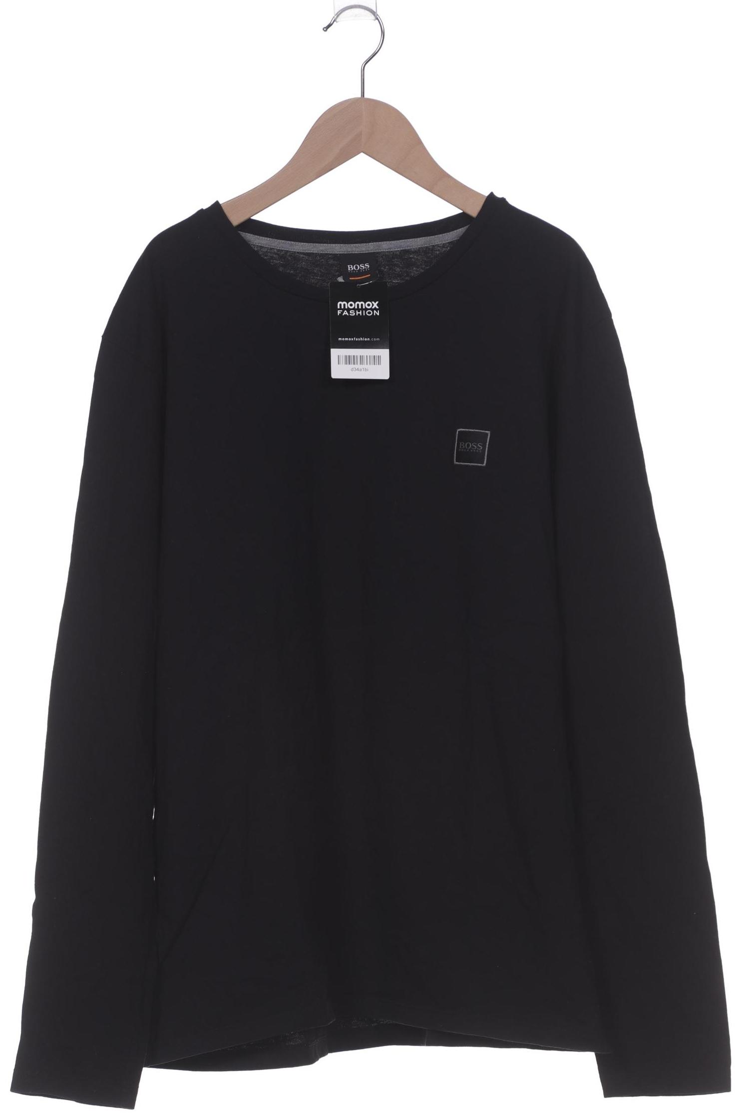

Boss Orange Herren Langarmshirt, schwarz, Gr. 54