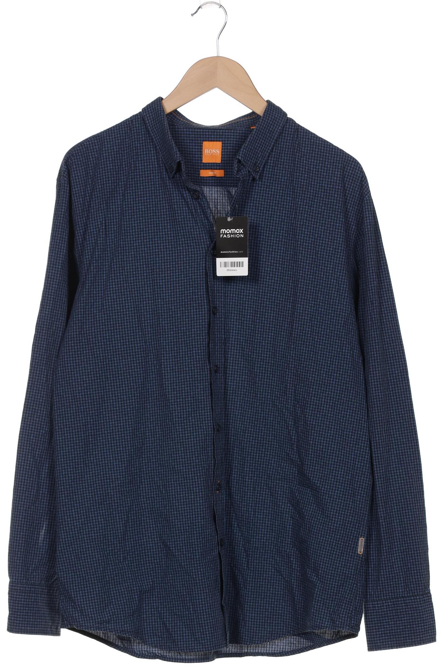 

Boss Orange Herren Hemd, marineblau, Gr. 56