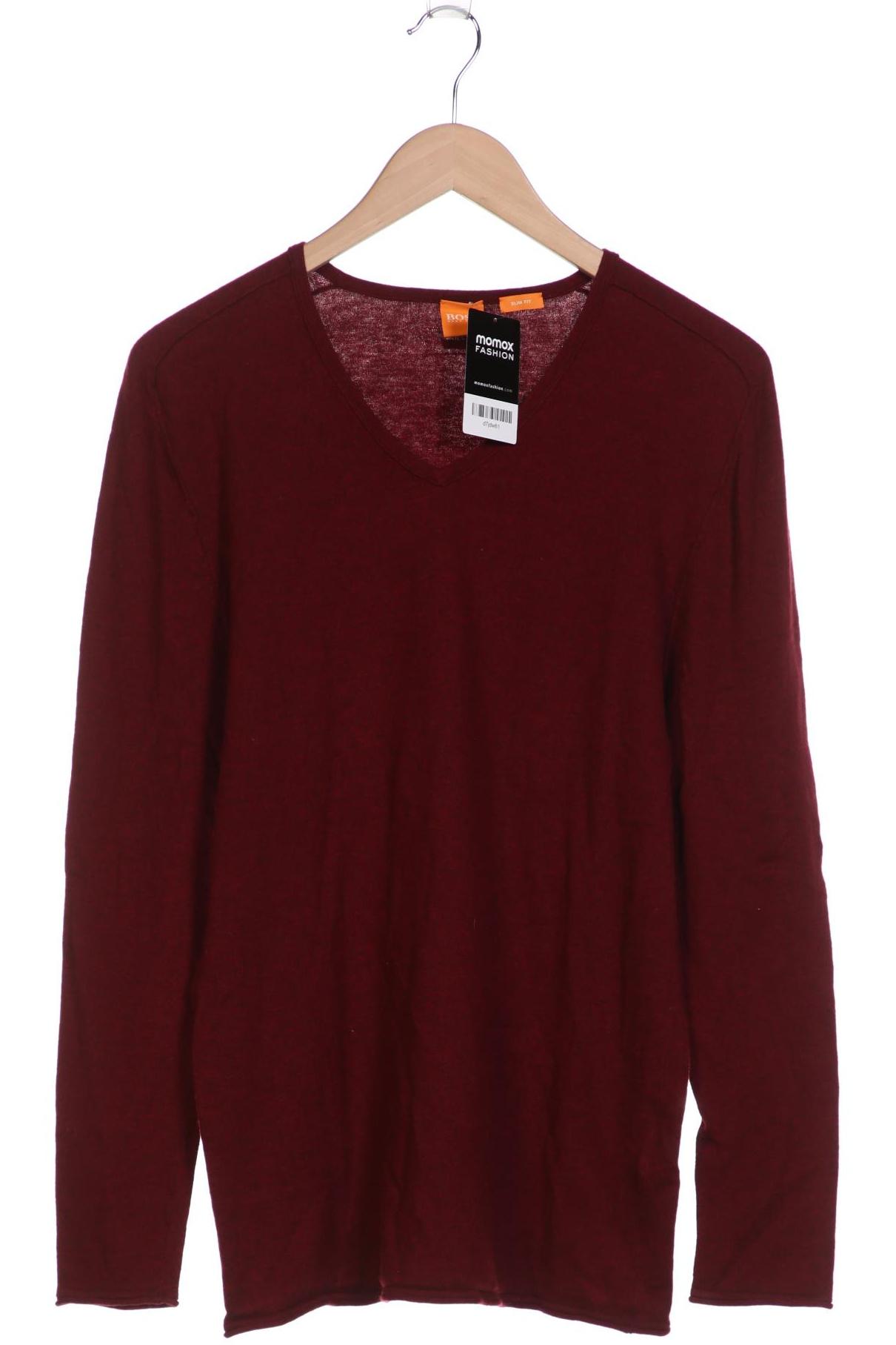 

Boss Orange Herren Pullover, bordeaux, Gr. 54