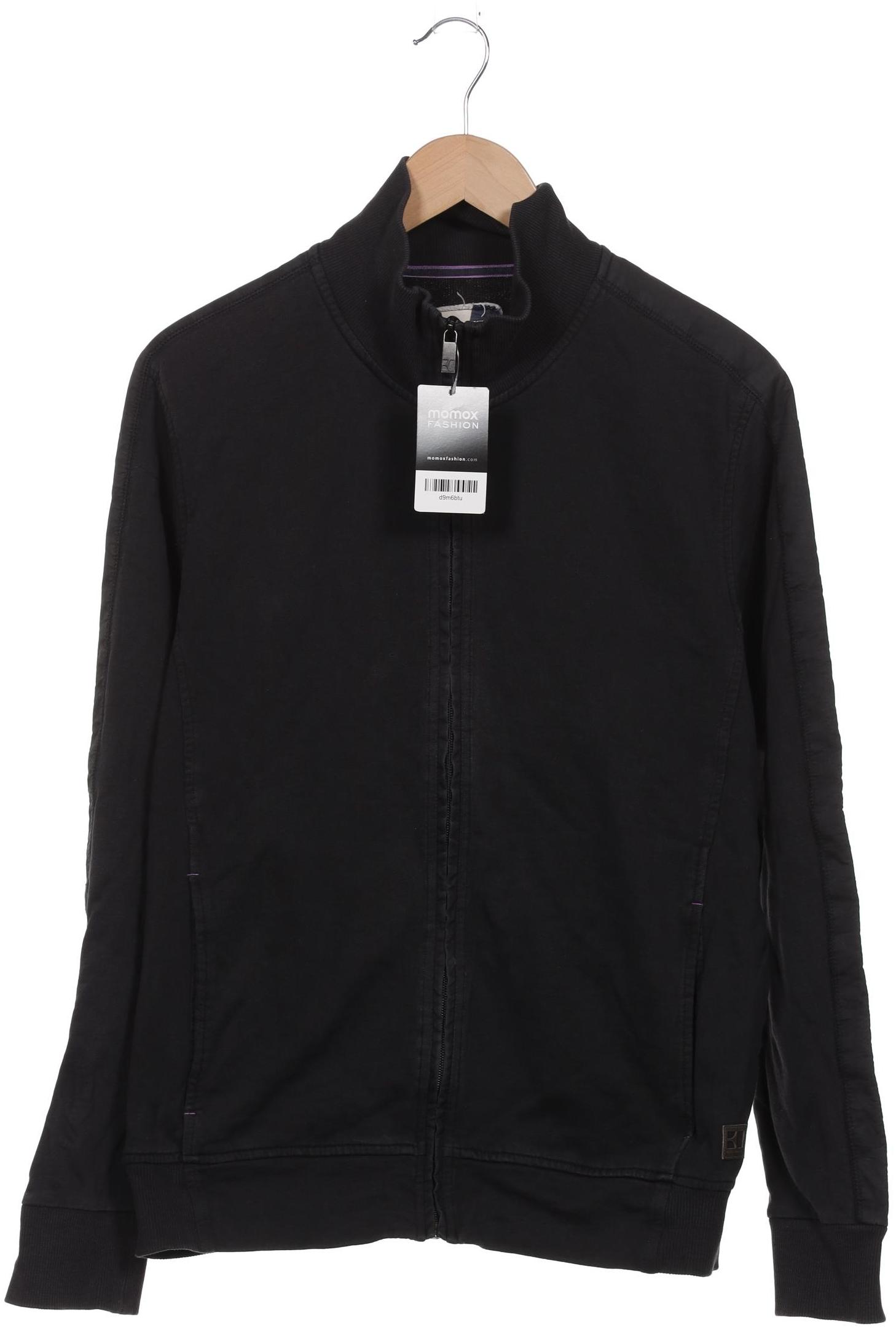 

Boss Orange Herren Strickjacke, schwarz, Gr. 54