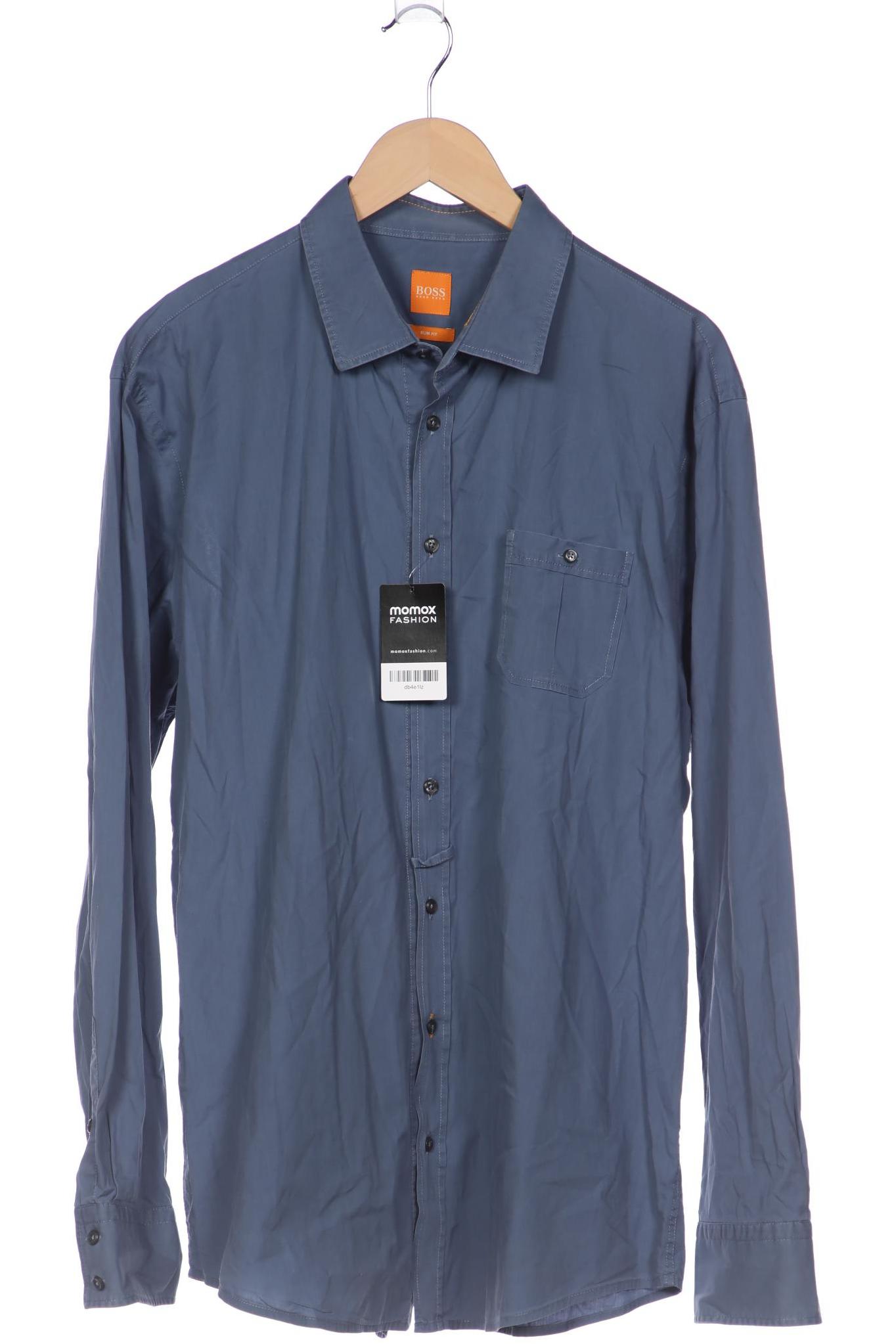 

Boss Orange Herren Hemd, blau