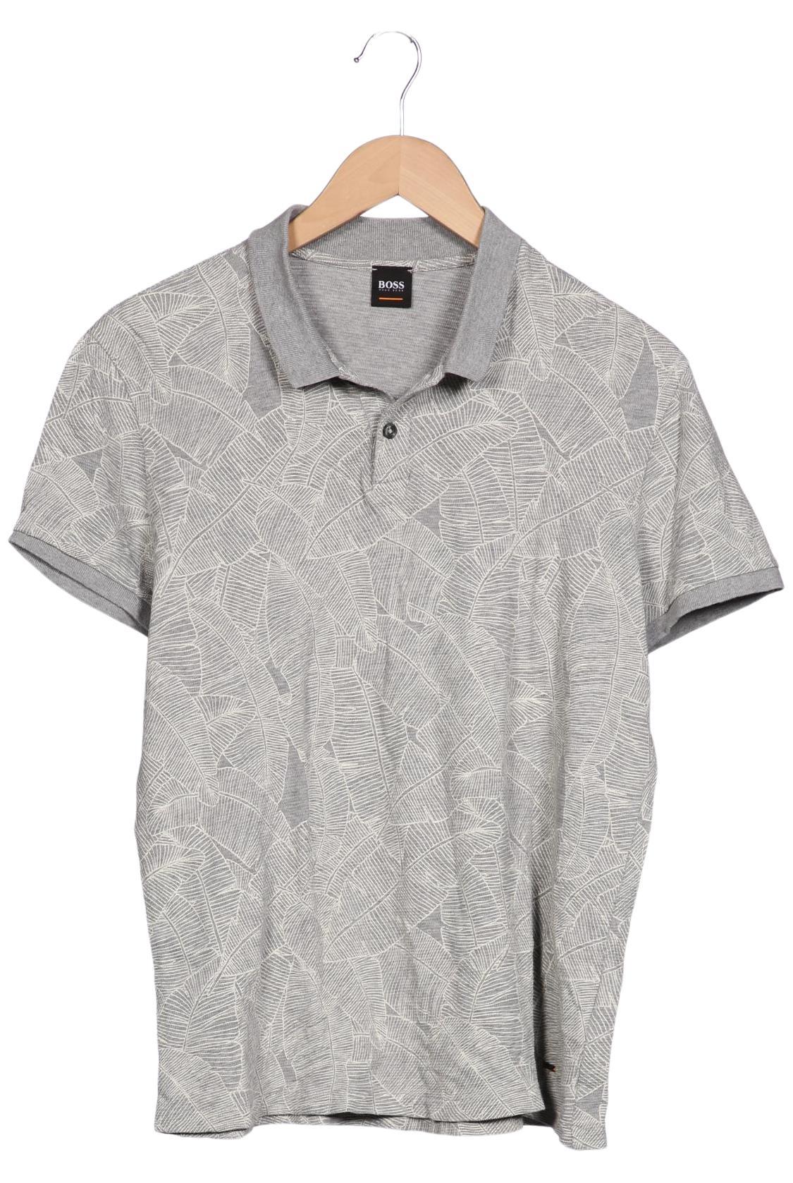 

Boss Orange Herren Poloshirt, grau, Gr. 48