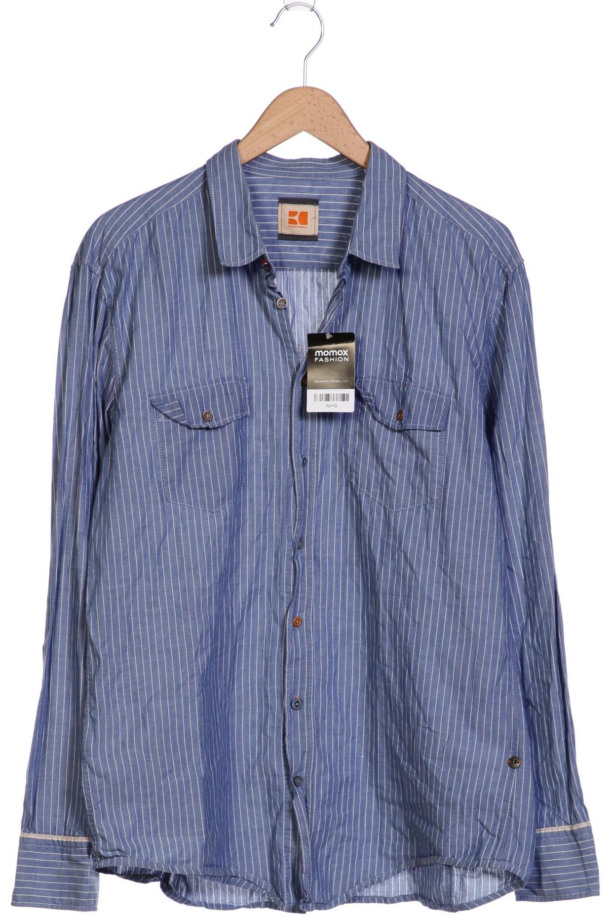

Boss Orange Herren Hemd, blau, Gr. 56