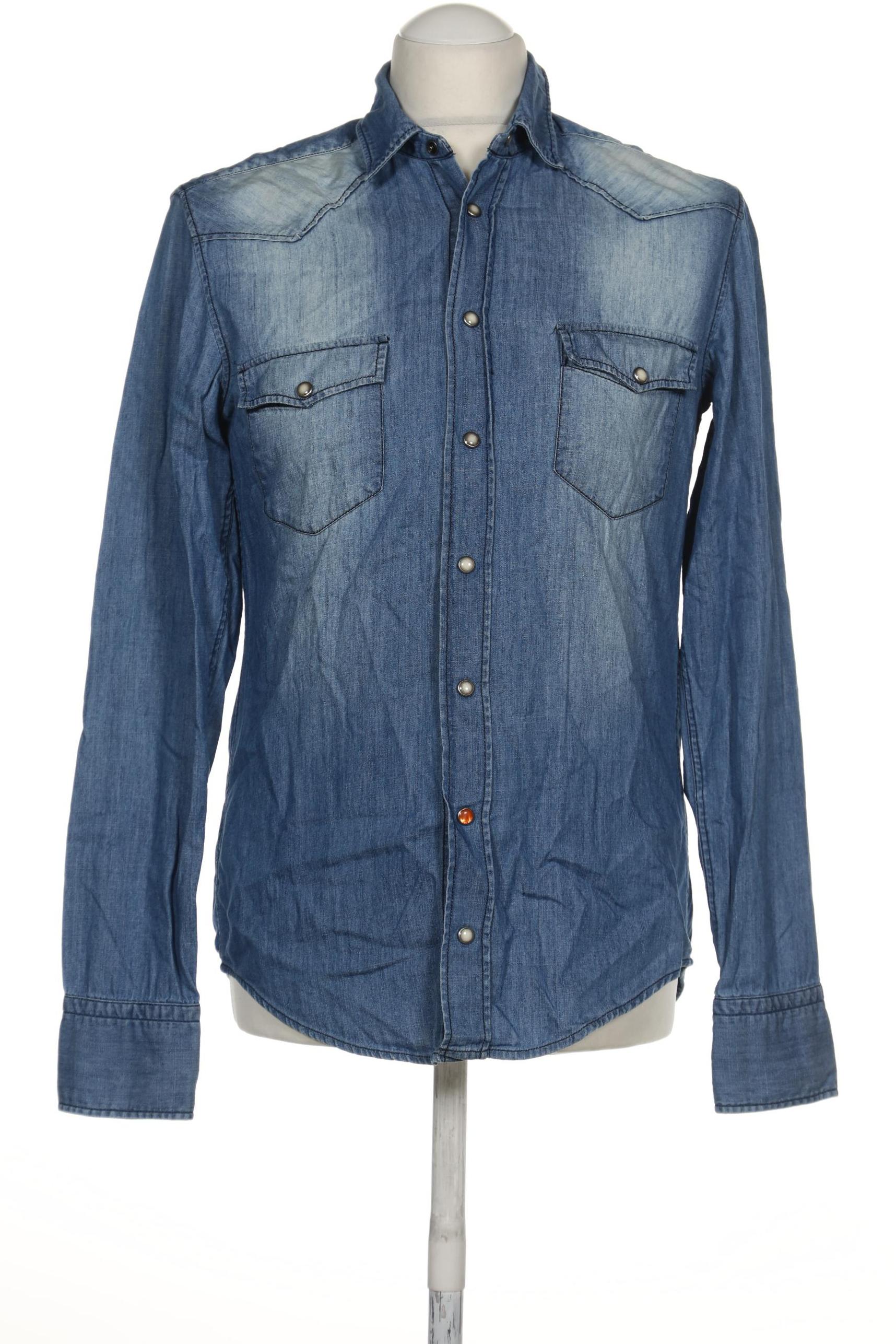 

Boss Orange Herren Hemd, blau