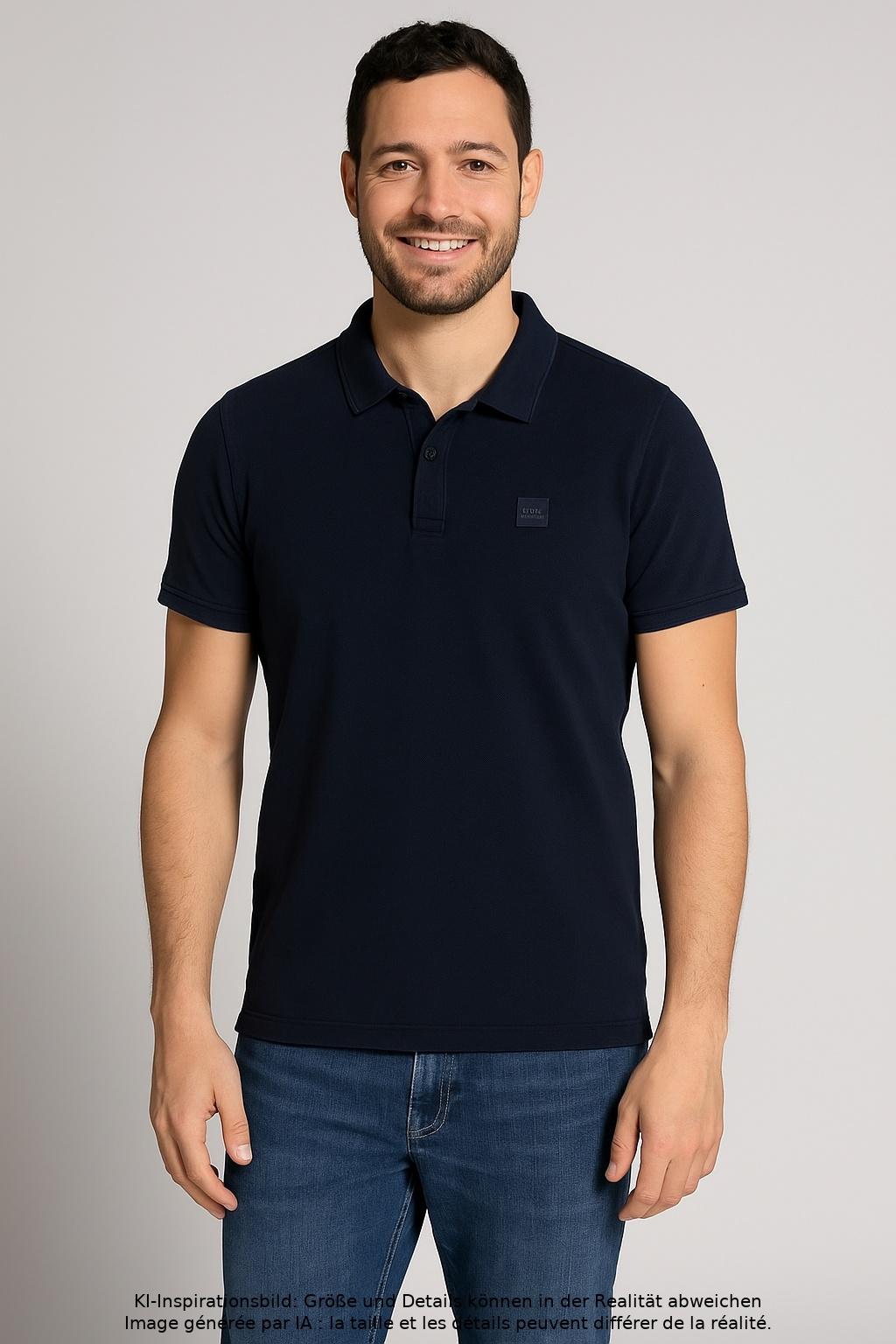 

Boss Orange Herren Poloshirt, marineblau, Gr. 52