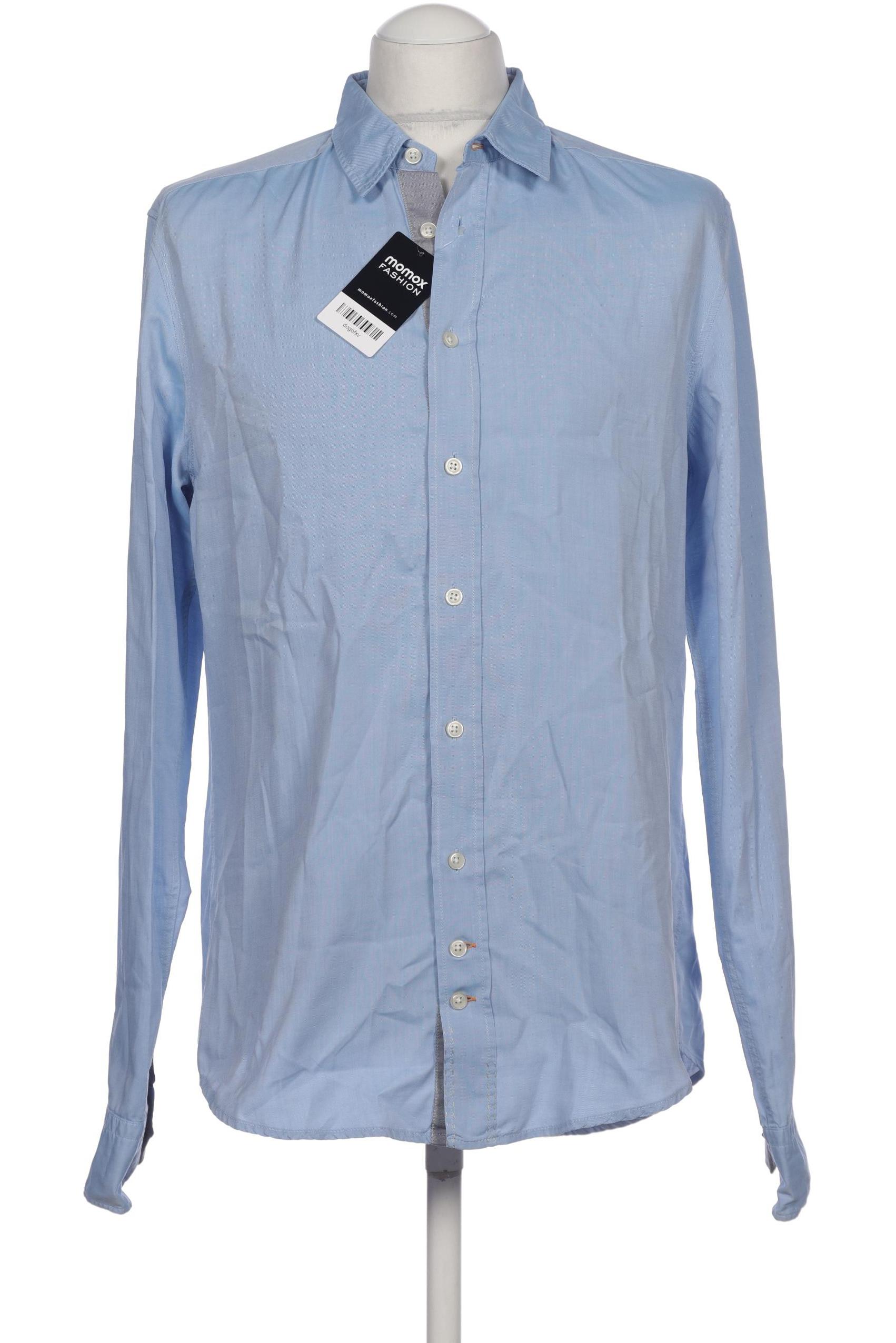 

Boss Orange Herren Hemd, blau