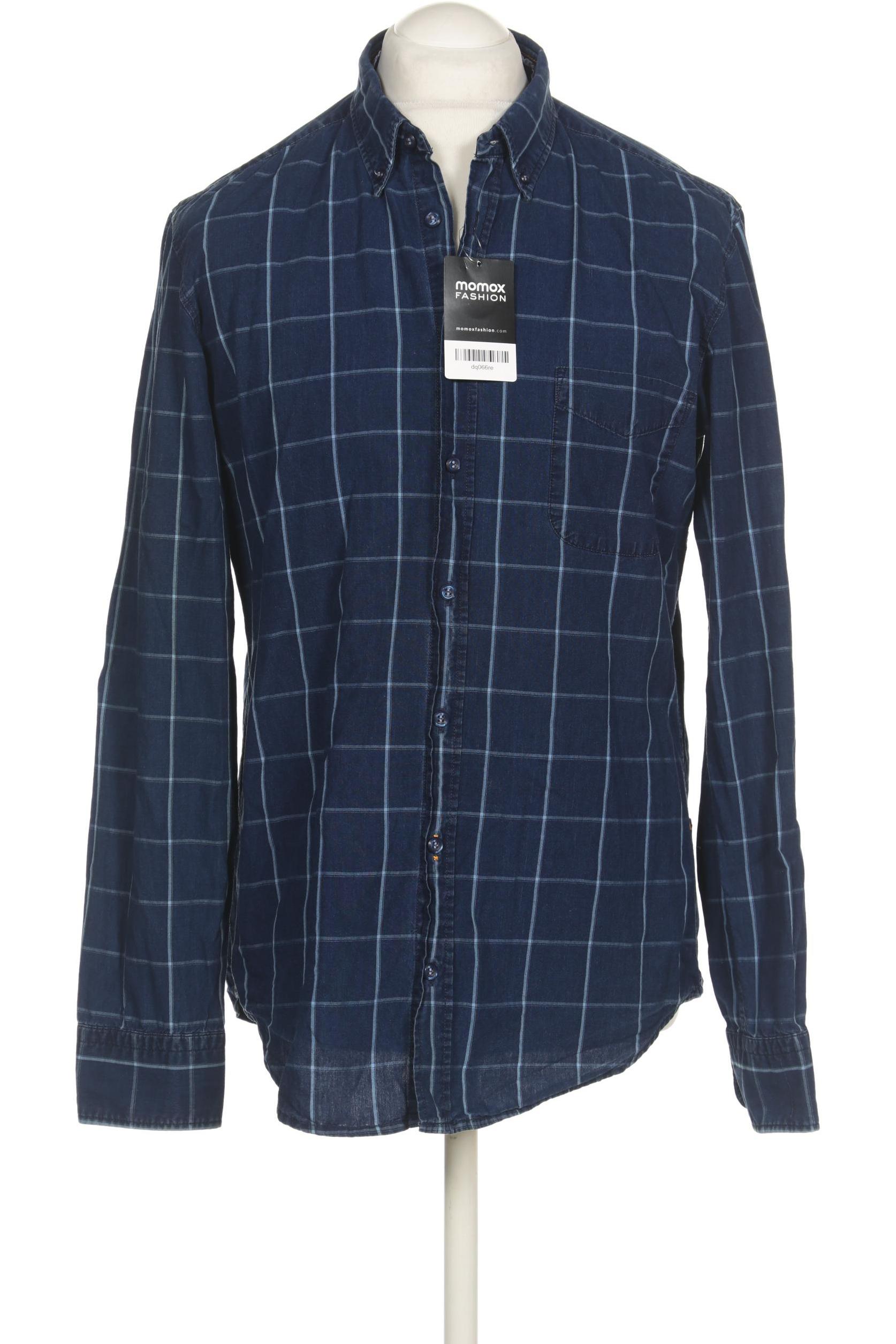 

Boss Orange Herren Hemd, marineblau, Gr. 52