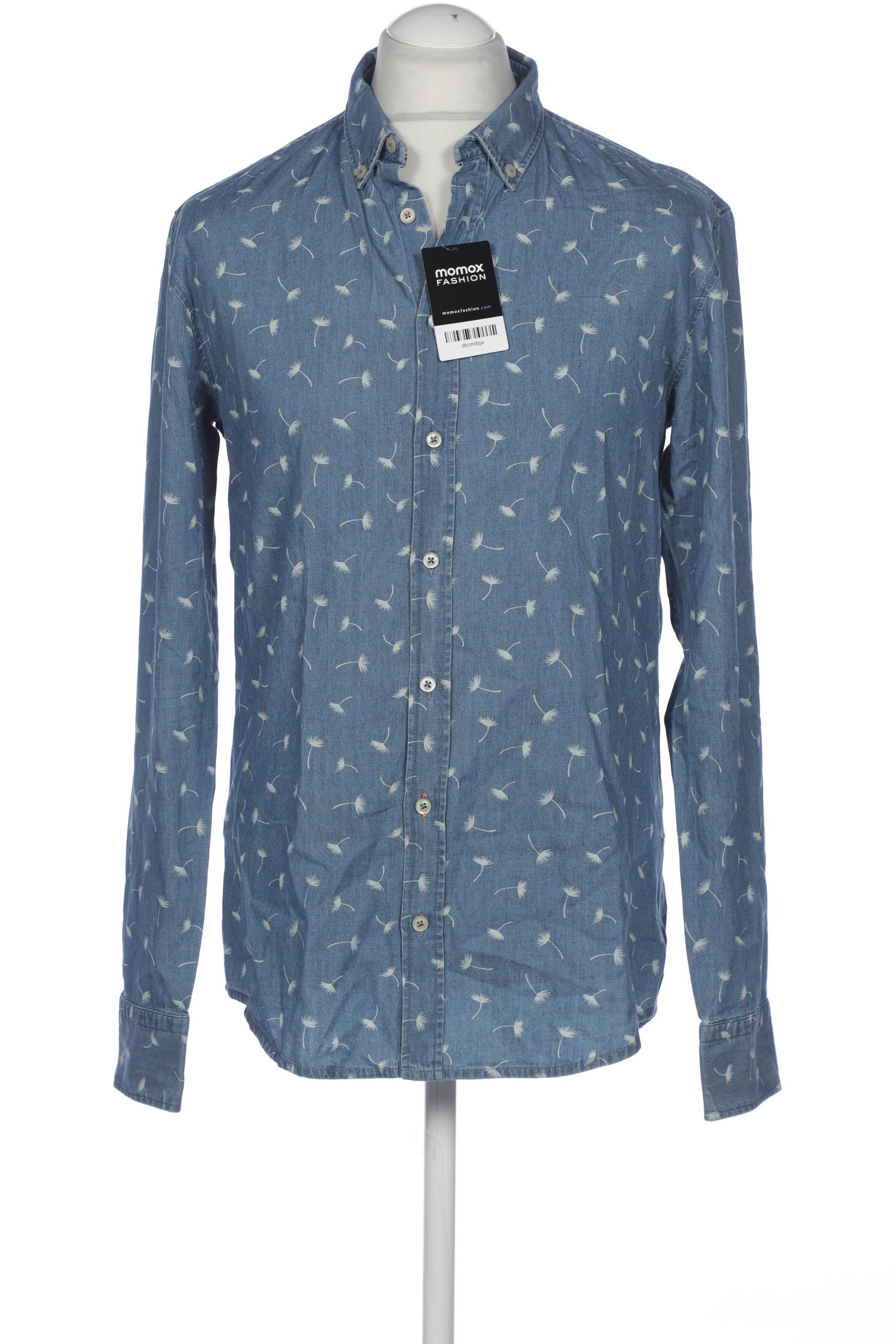 

Boss Orange Herren Hemd, blau, Gr. 52