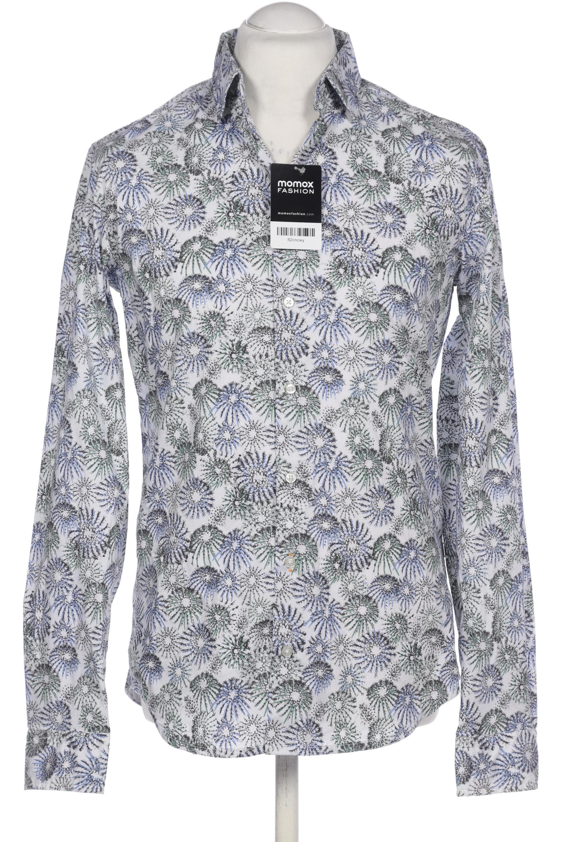 

Boss Orange Herren Hemd, blau, Gr. 48