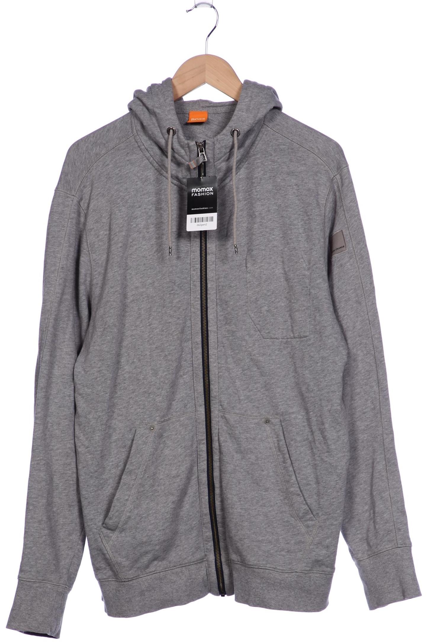 

Boss Orange Herren Kapuzenpullover, grau, Gr. 56