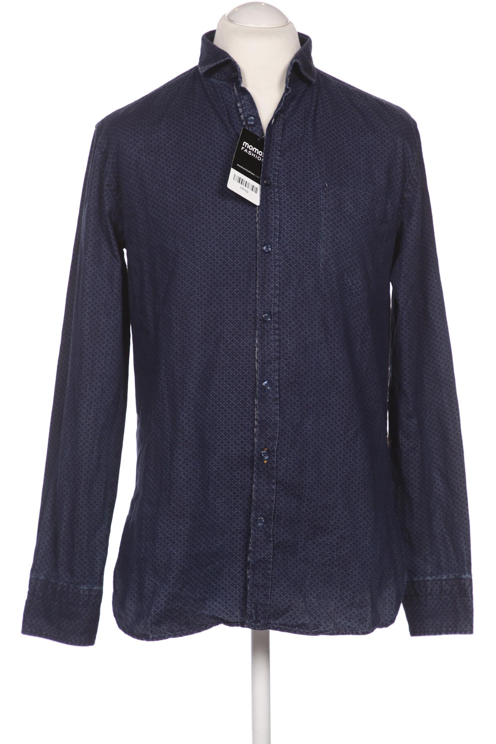 

Boss Orange Herren Hemd, marineblau, Gr. 52