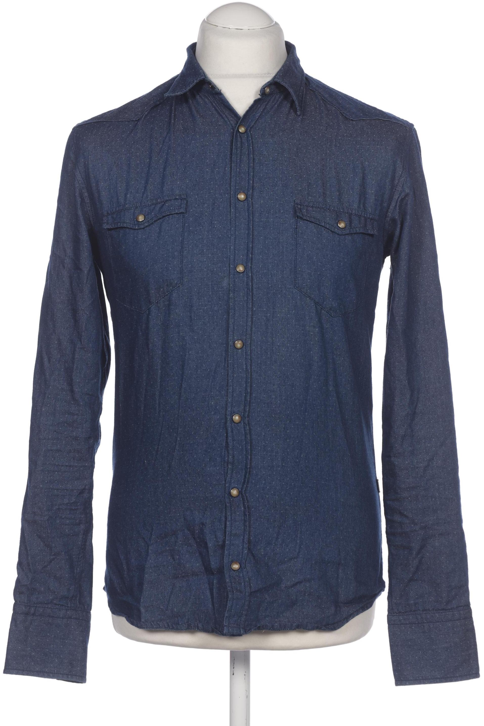 

Boss Orange Herren Hemd, marineblau, Gr. 46