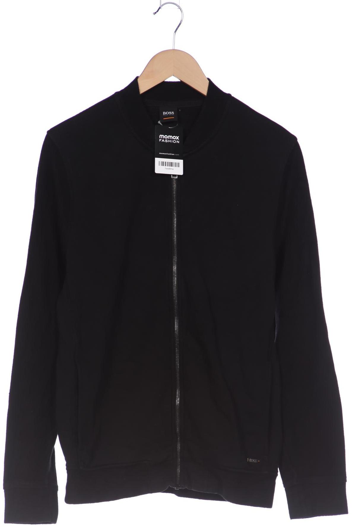 

Boss Orange Herren Strickjacke, schwarz, Gr. 52