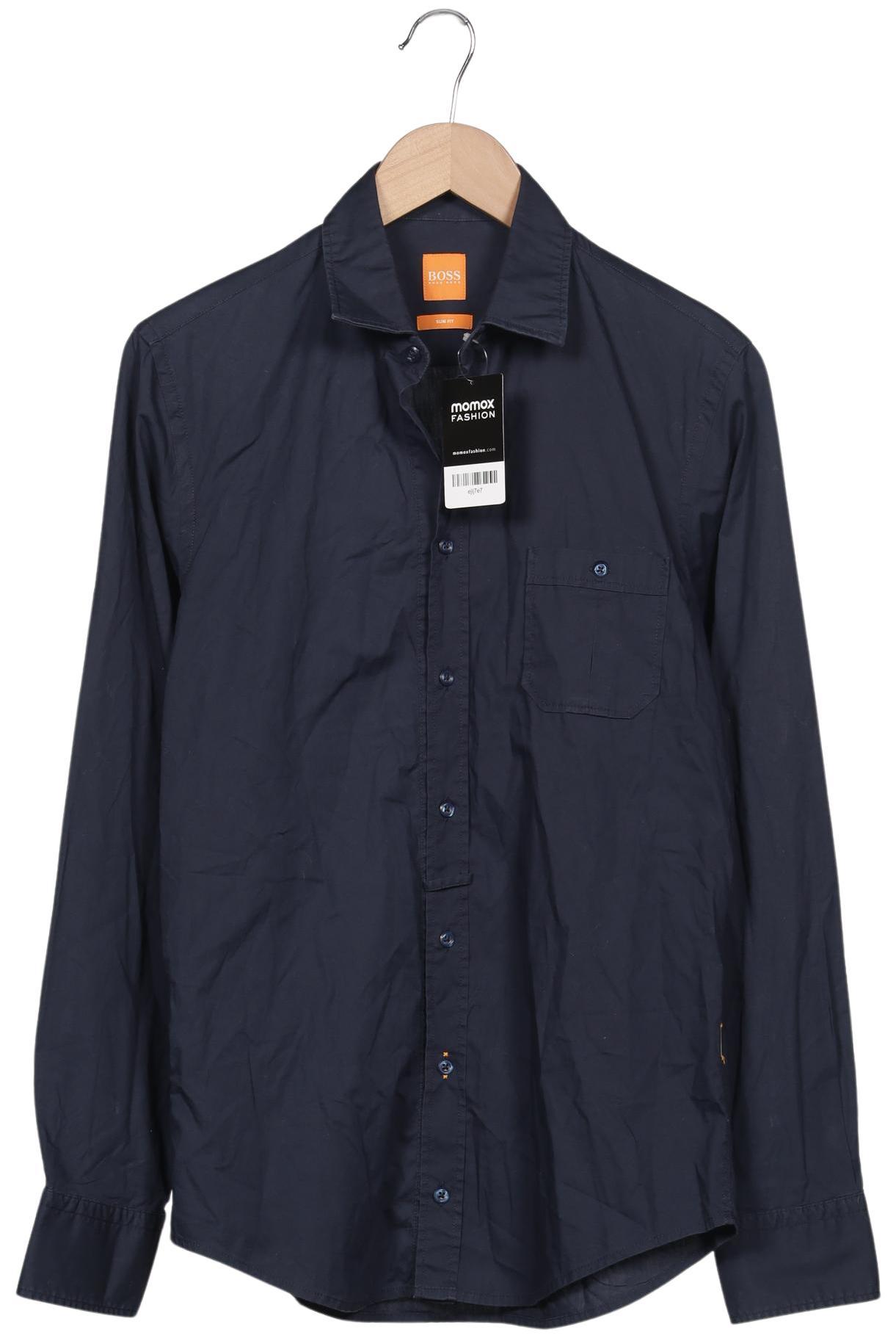 

Boss Orange Herren Hemd, marineblau, Gr. 46