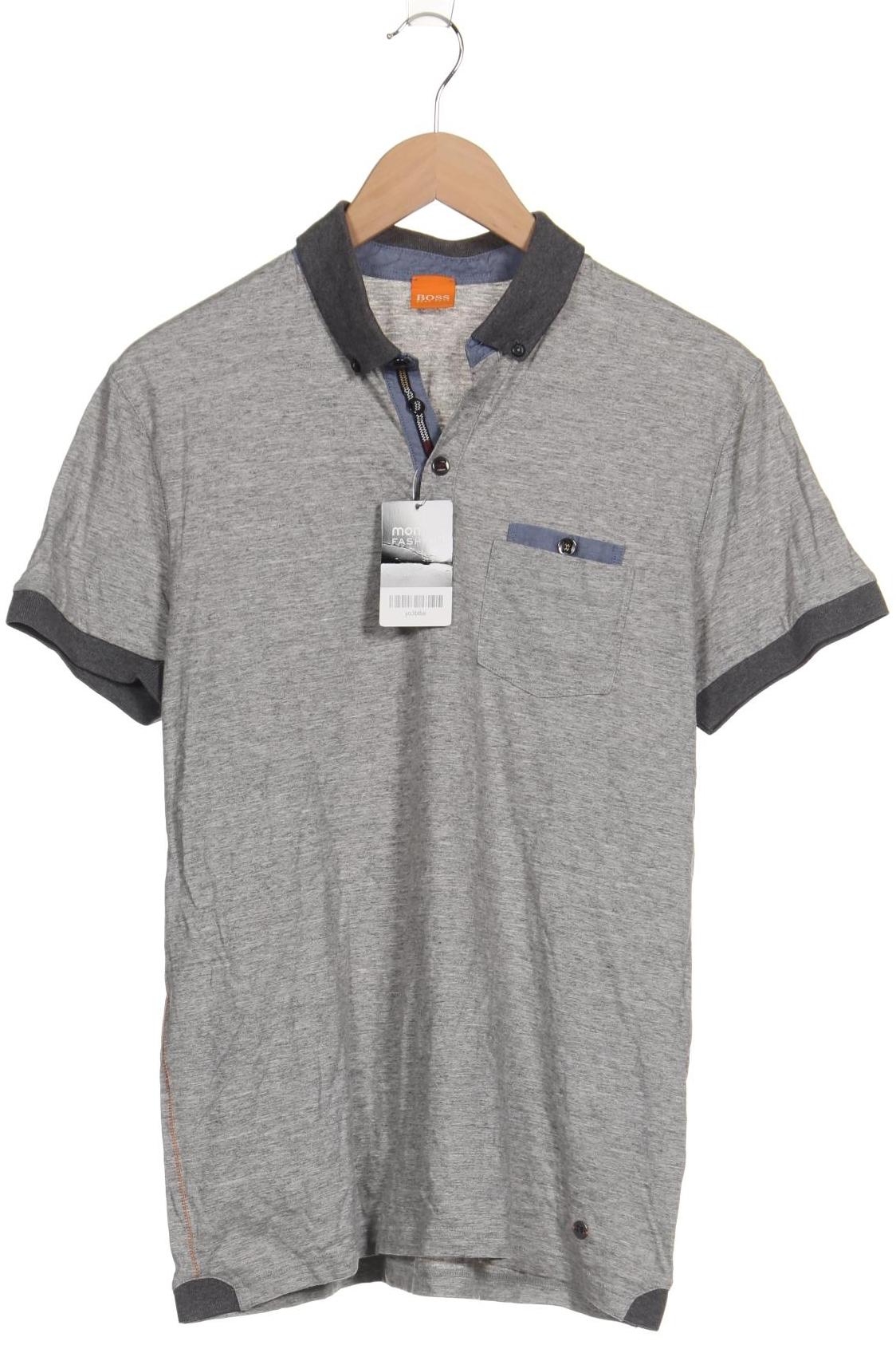 

Boss Orange Herren Poloshirt, grau, Gr. 48