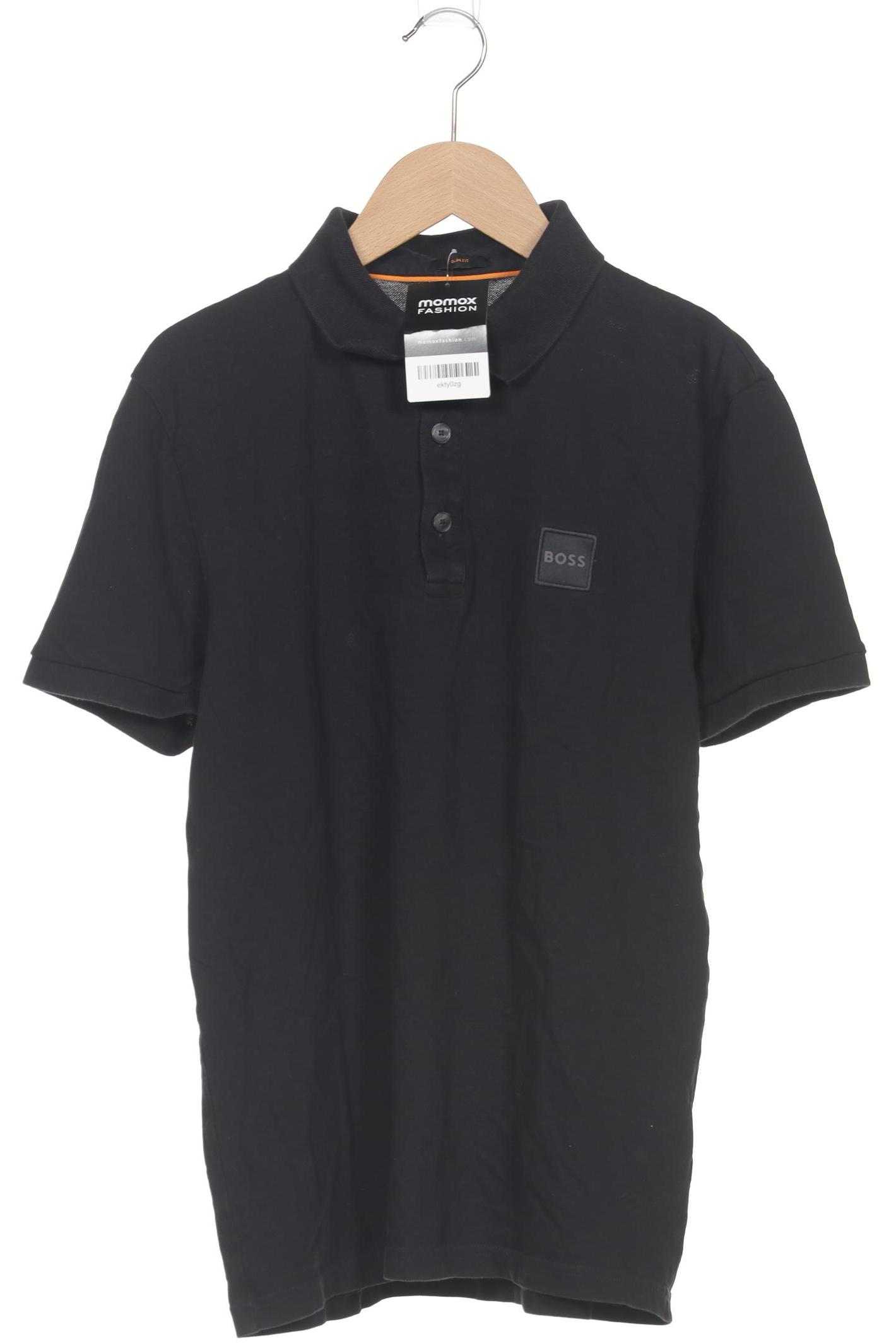 

Boss Orange Herren Poloshirt, schwarz, Gr. 46
