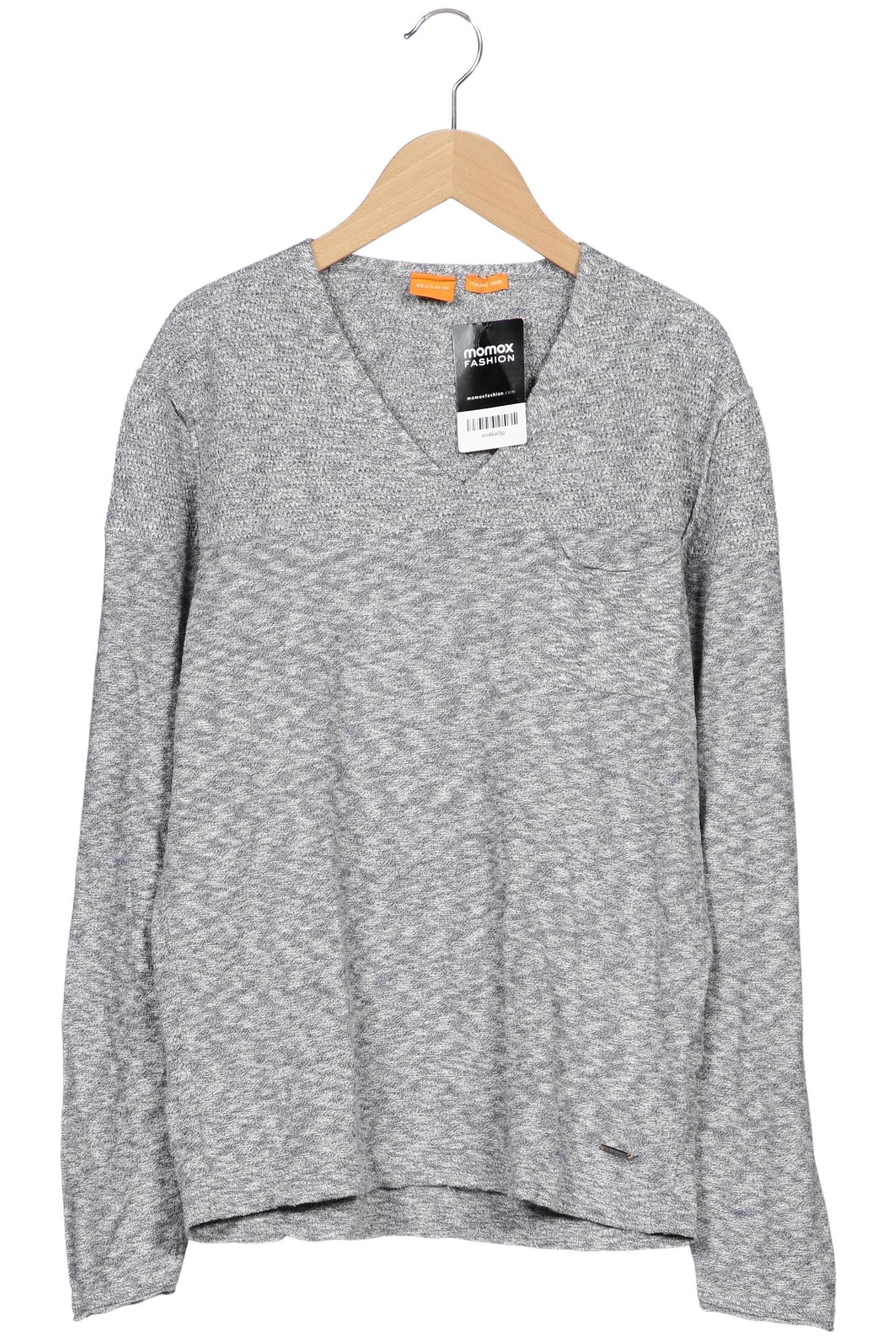

Boss Orange Herren Pullover, grau, Gr. 48