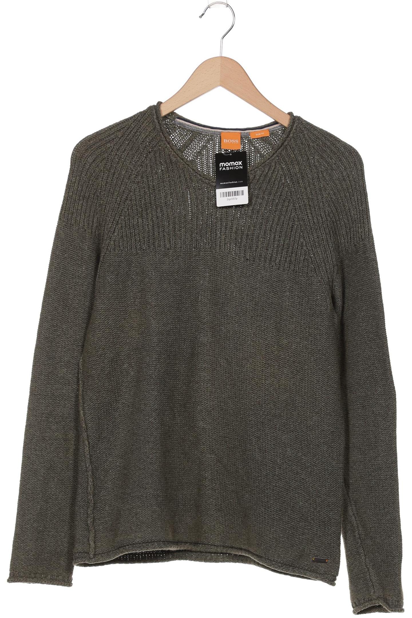 

Boss Orange Herren Pullover, grün, Gr. 48