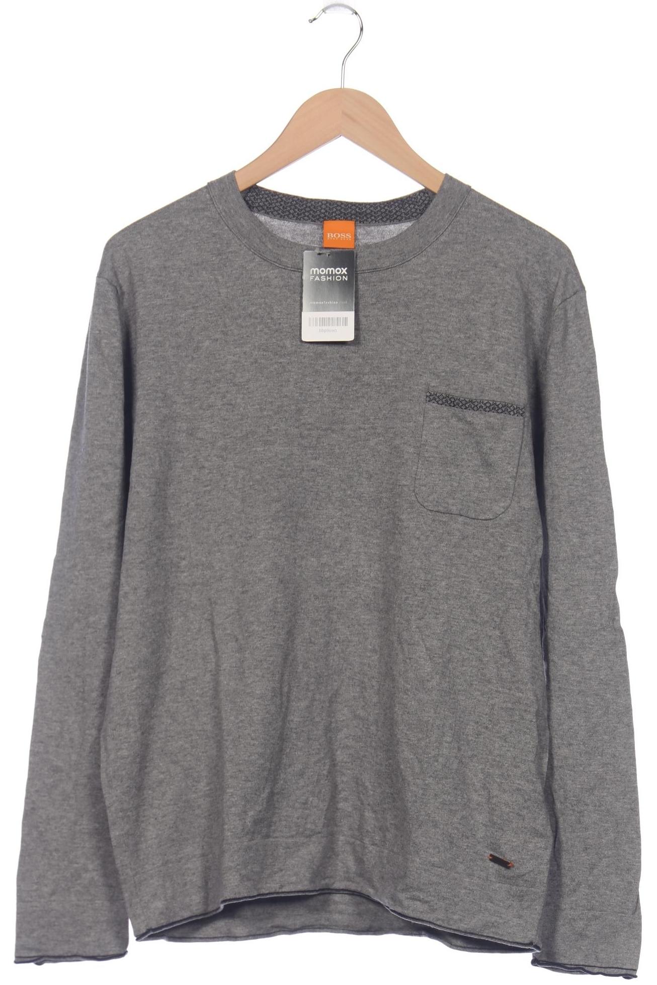 

Boss Orange Herren Pullover, grau, Gr. 56