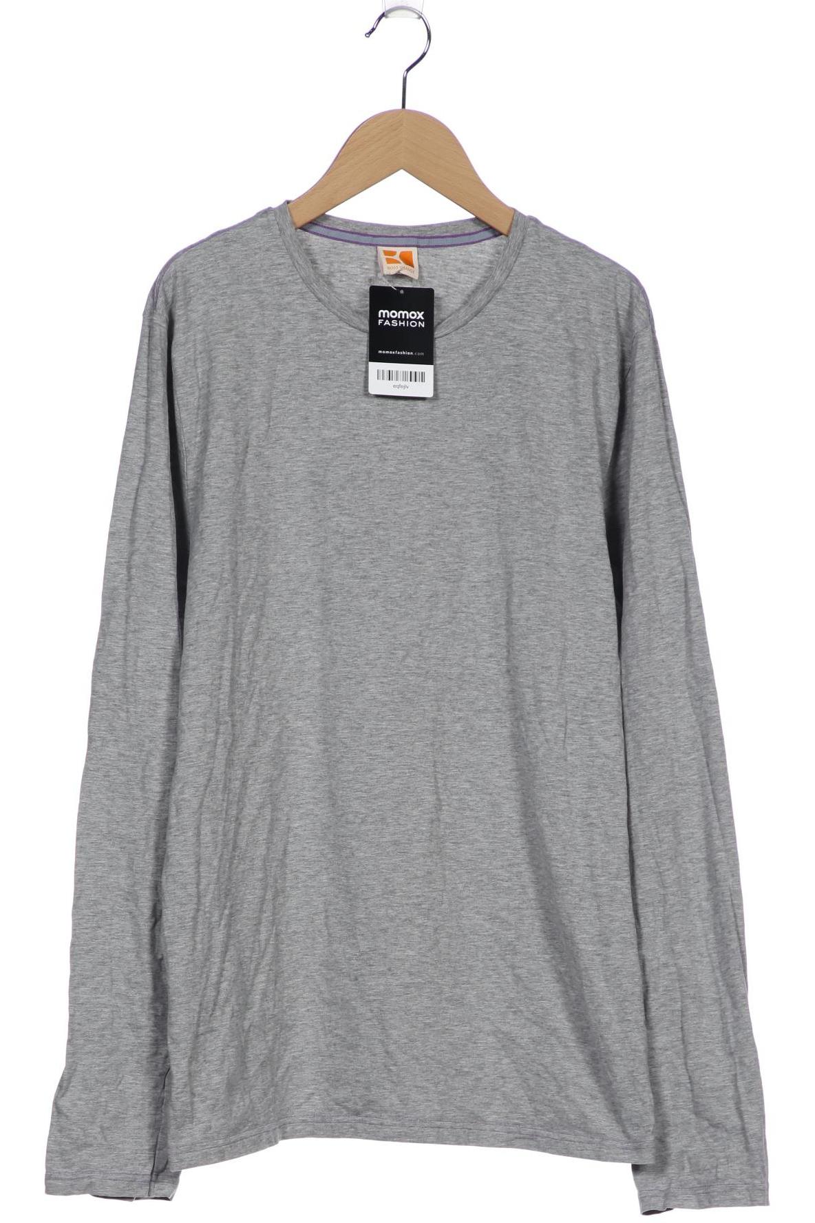 

Boss Orange Herren Langarmshirt, grau