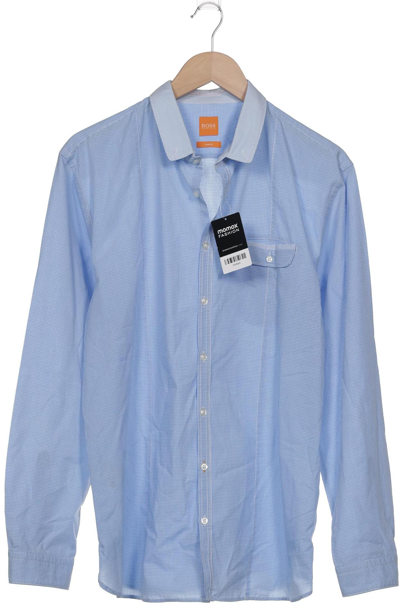 

Boss Orange Herren Hemd, blau, Gr. 56