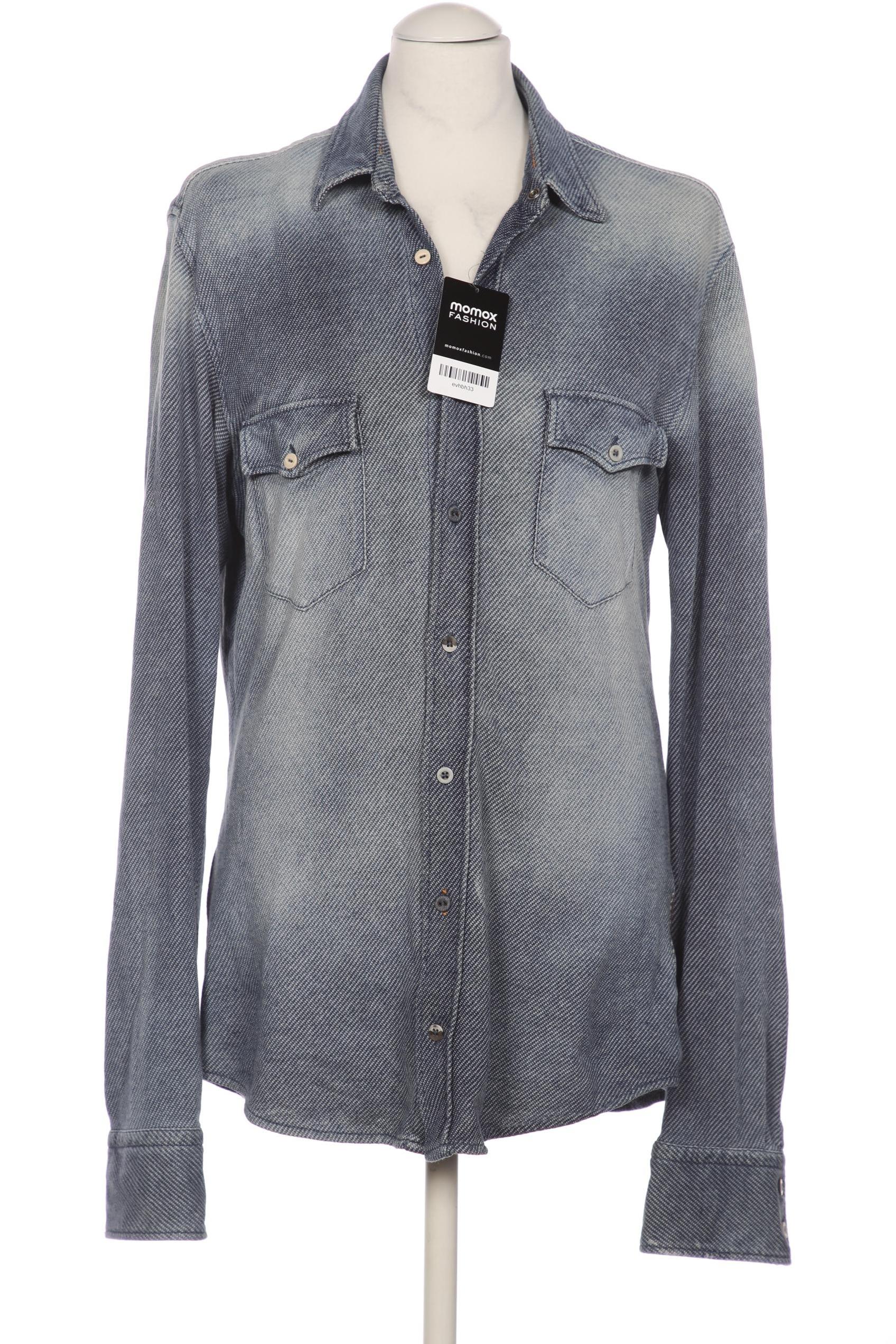 

Boss Orange Herren Hemd, blau, Gr. 48