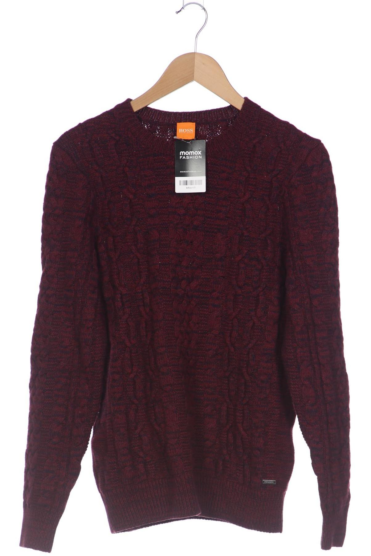 

Boss Orange Herren Pullover, bordeaux, Gr. 52