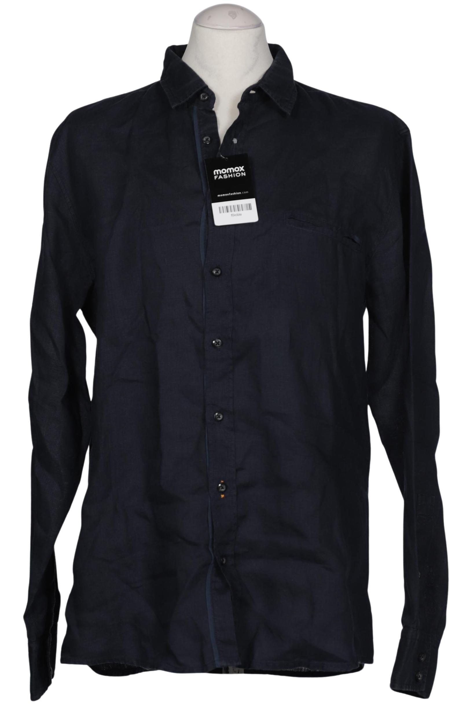 

Boss Orange Herren Hemd, marineblau, Gr. 52
