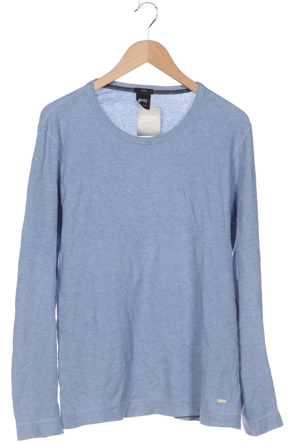 

Boss Orange Herren Langarmshirt, hellblau, Gr. 54